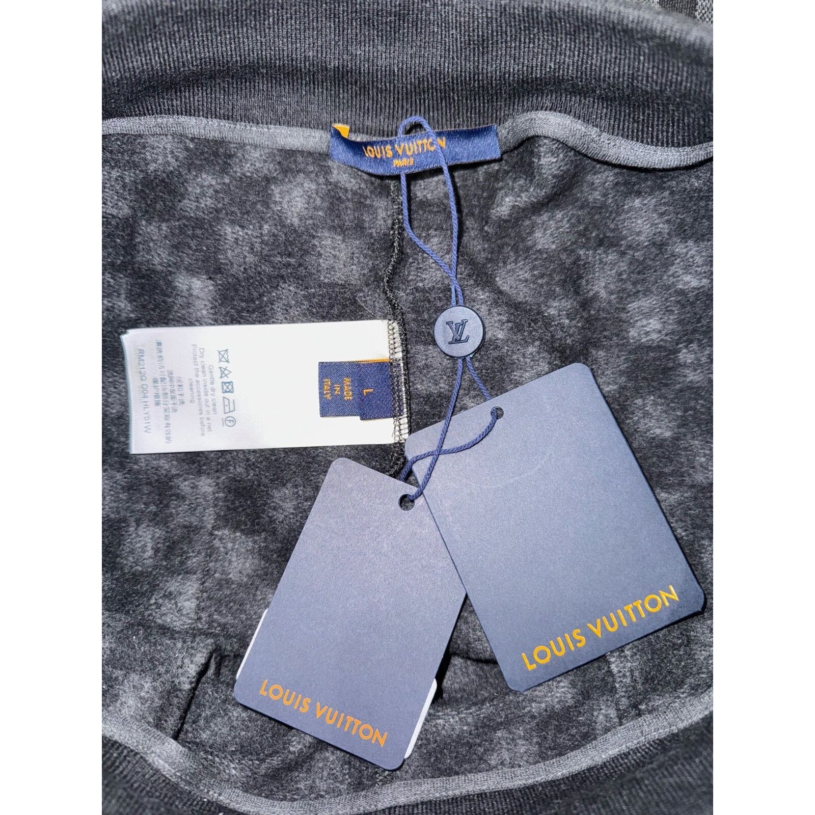 Louis Vuitton Louis Vuitton LVSE Damier Jacquard Gris Souri Grey Regular Size US 34 / EU 50 - 12 Thumbnail