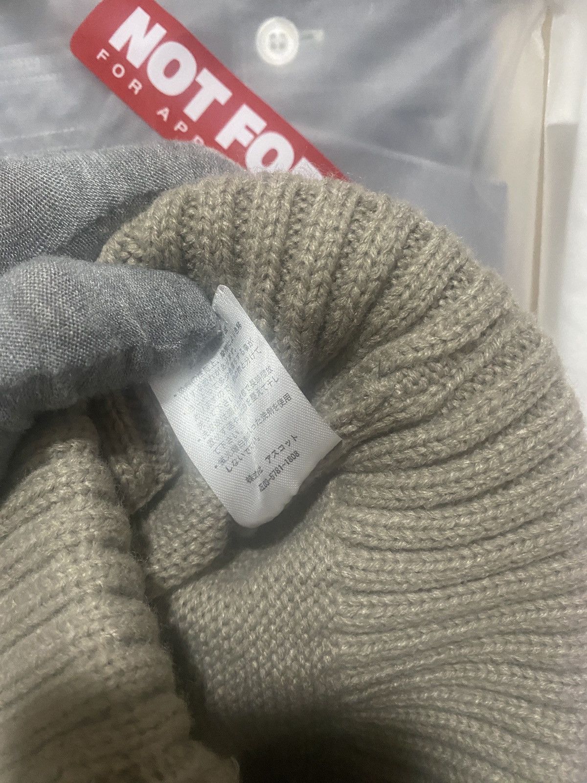 Japanese Brand Devil Horn Beanie Like Comme Des Garcons Beanie Size ONE SIZE - 5 Thumbnail