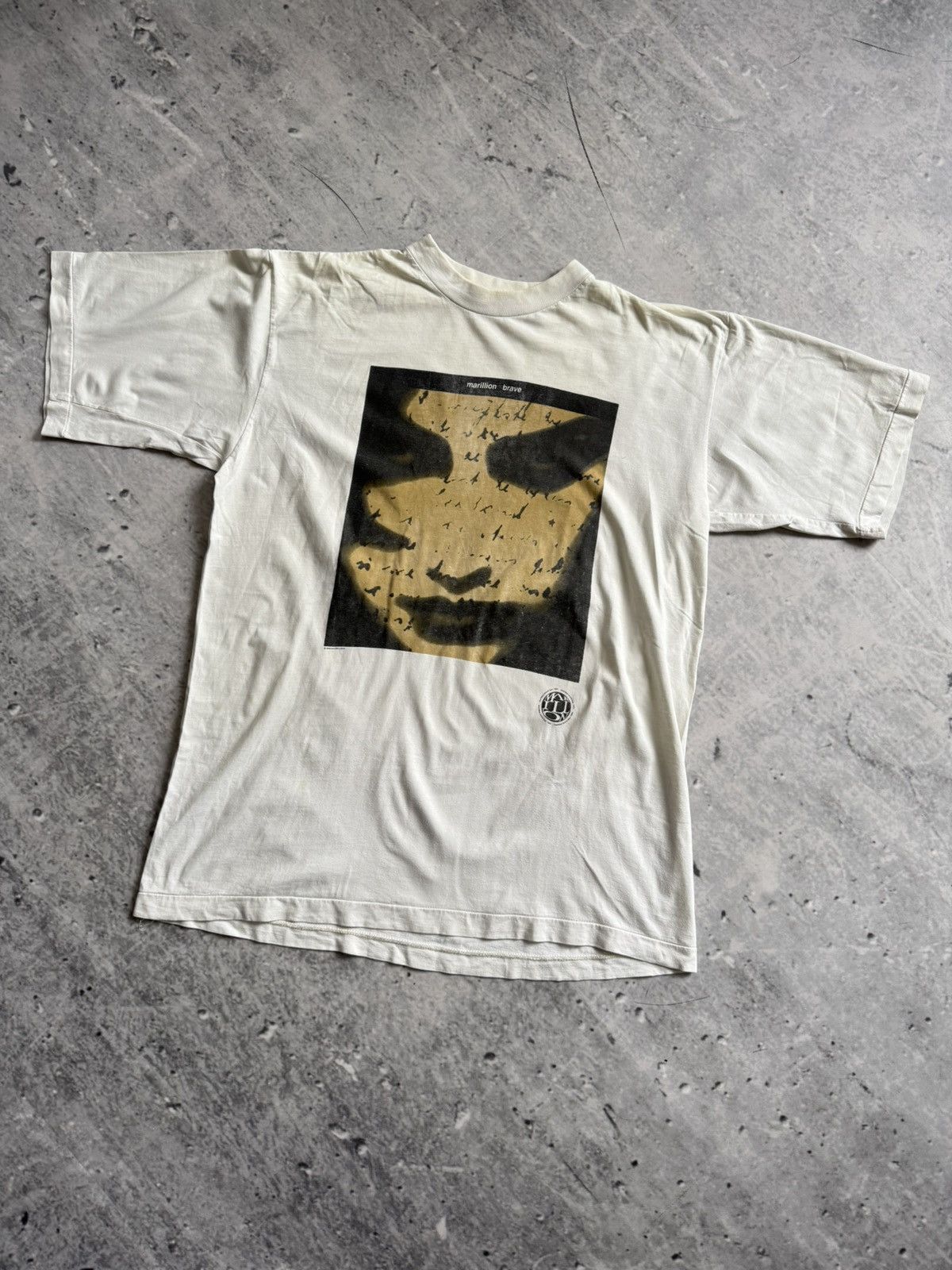 Band Tees × Vintage 1994 Marillion Brave tee vintage big logo Size US XL / EU 56 / 4 - 2 Thumbnail