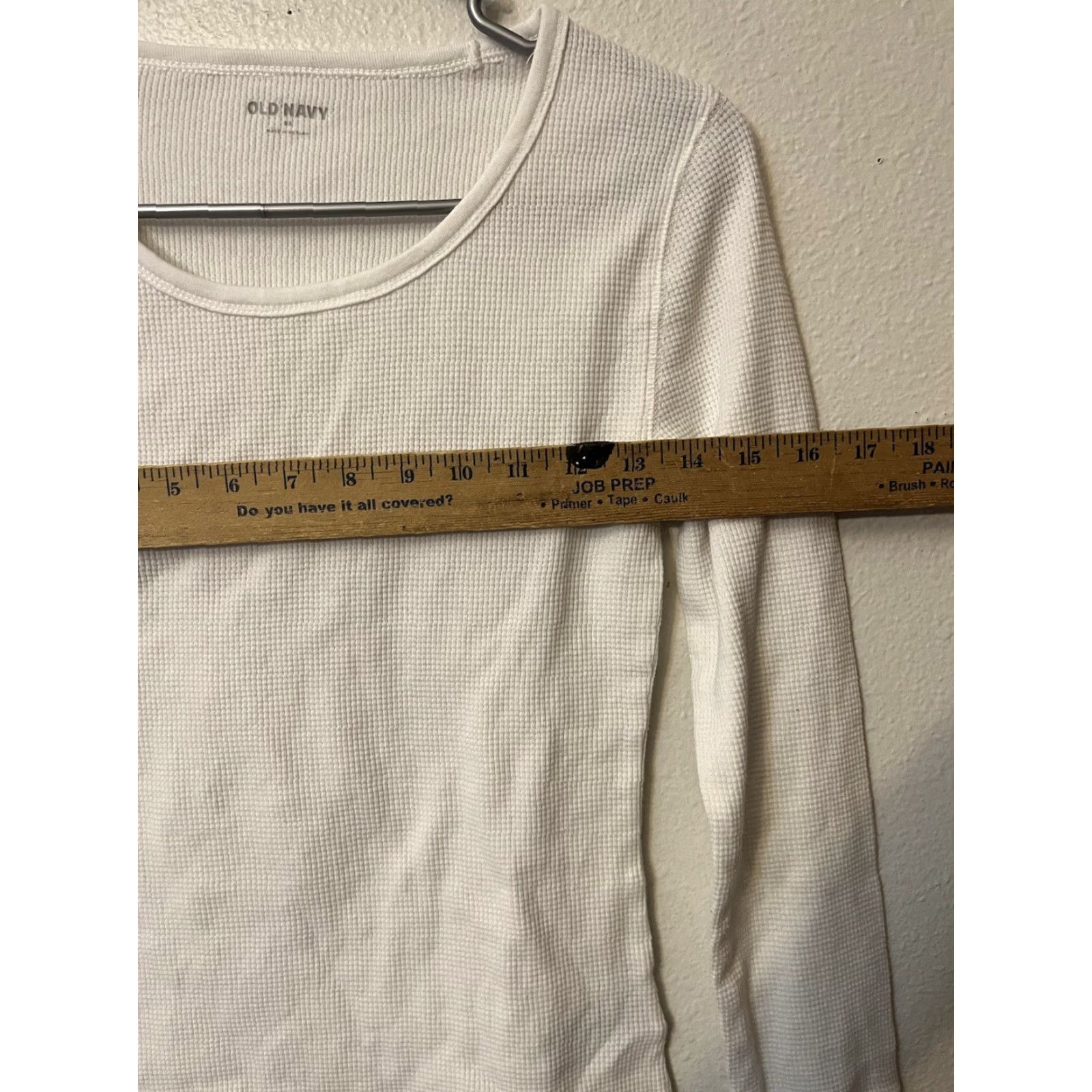 Old Navy Old Navy T-Shirt Womens XS White Crew Neck Long Sleeve Tee Short Sleeve? Size XS / US 0-2 / IT 36-38 - 5 Thumbnail