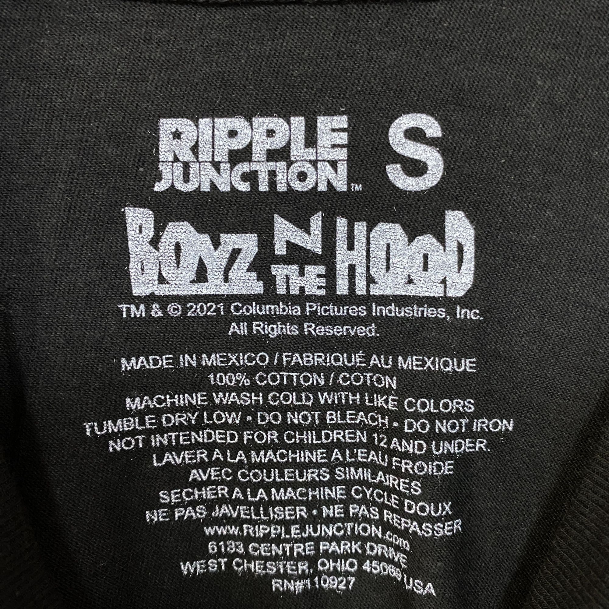 Rap Tees Boyz In The Hood Movie Poster T-Shirt Size Small Size US S / EU 44-46 / 1 - 4 Thumbnail