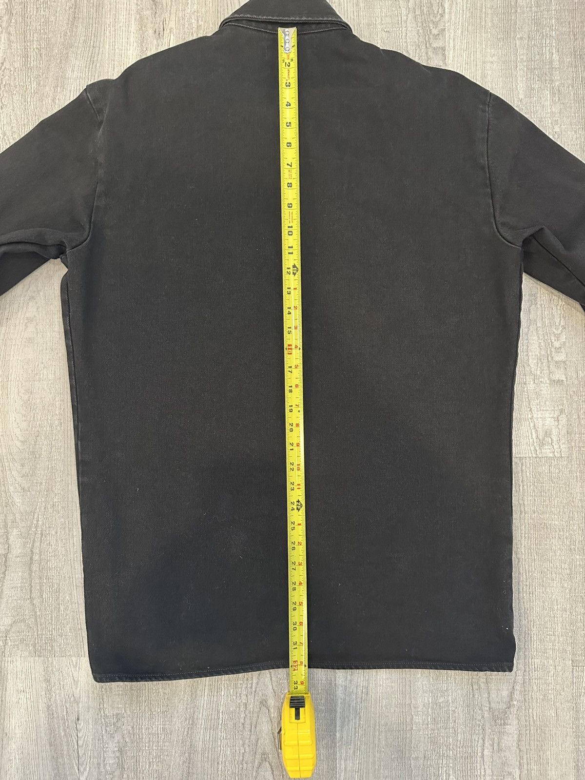 Raf Simons Raf Simons Black Patch Denim Shirt Size US M / EU 48-50 / 2 - 9 Thumbnail