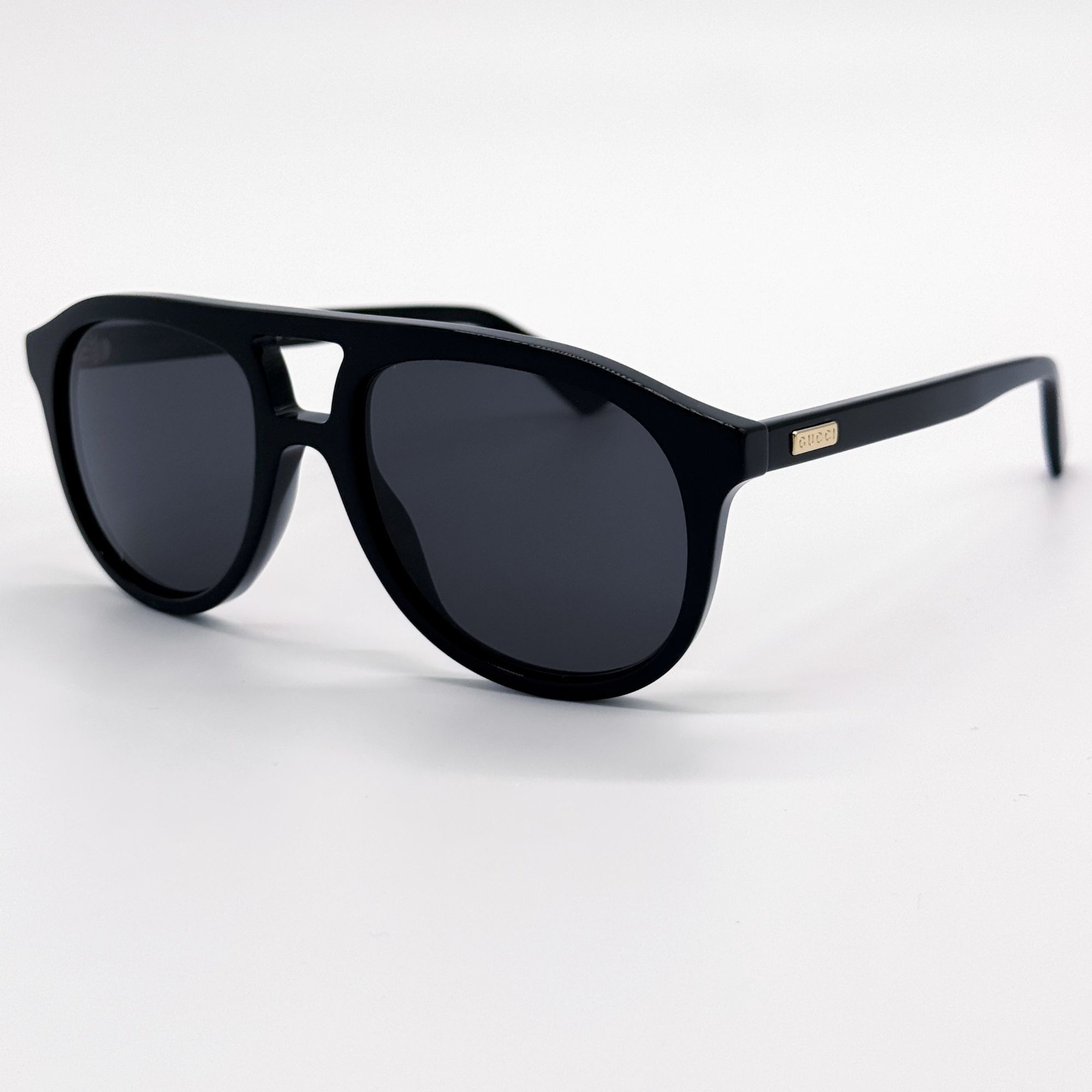 Gucci NEW GUCCI SUNGLASSES GG1320S 004 BLACK AVIATOR UNISEX GUCCI Size ONE SIZE - 7 Thumbnail