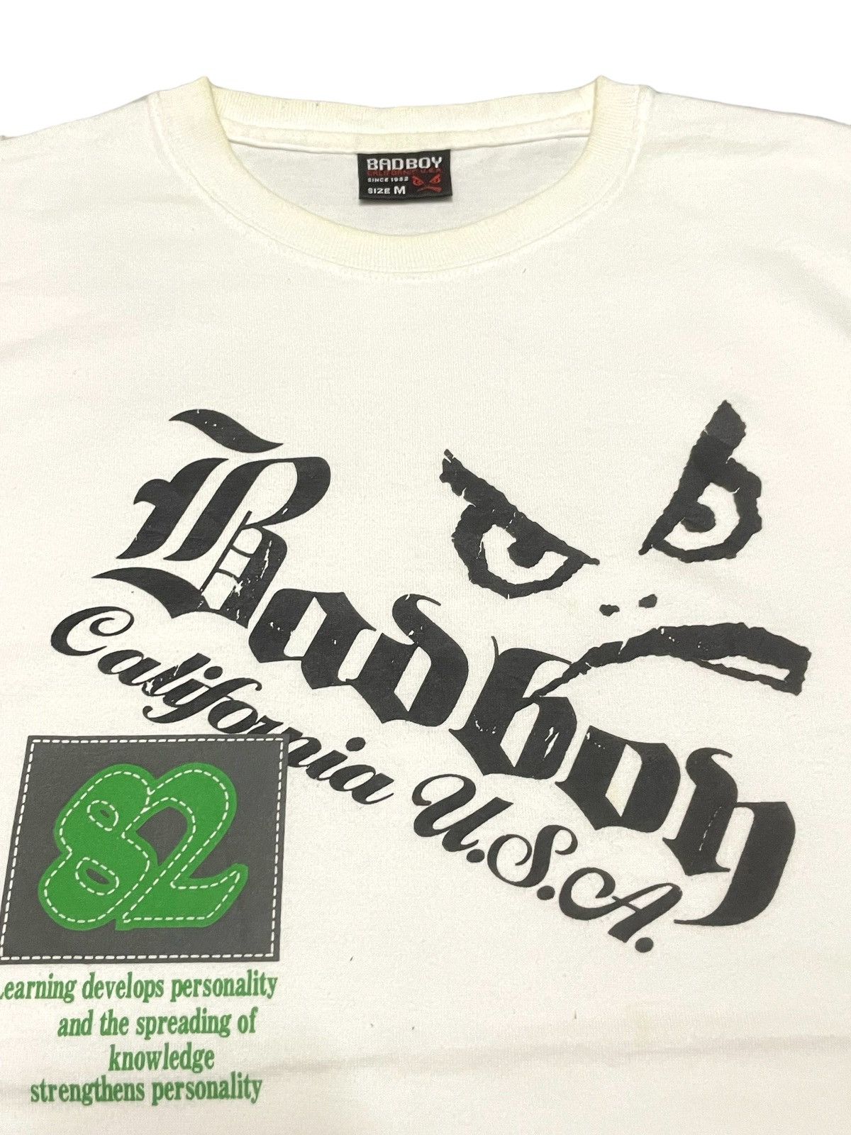 Vintage Vintage Bad Boy Mad Face Tshirt Size US S / EU 44-46 / 1 - 2 Thumbnail
