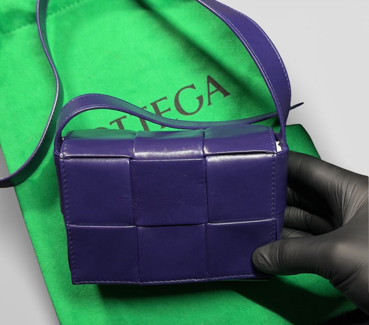 Bottega Veneta BOTTEGA VENETA MINI INTRECCIO CASSETTE BAG Size ONE SIZE - 12 Thumbnail