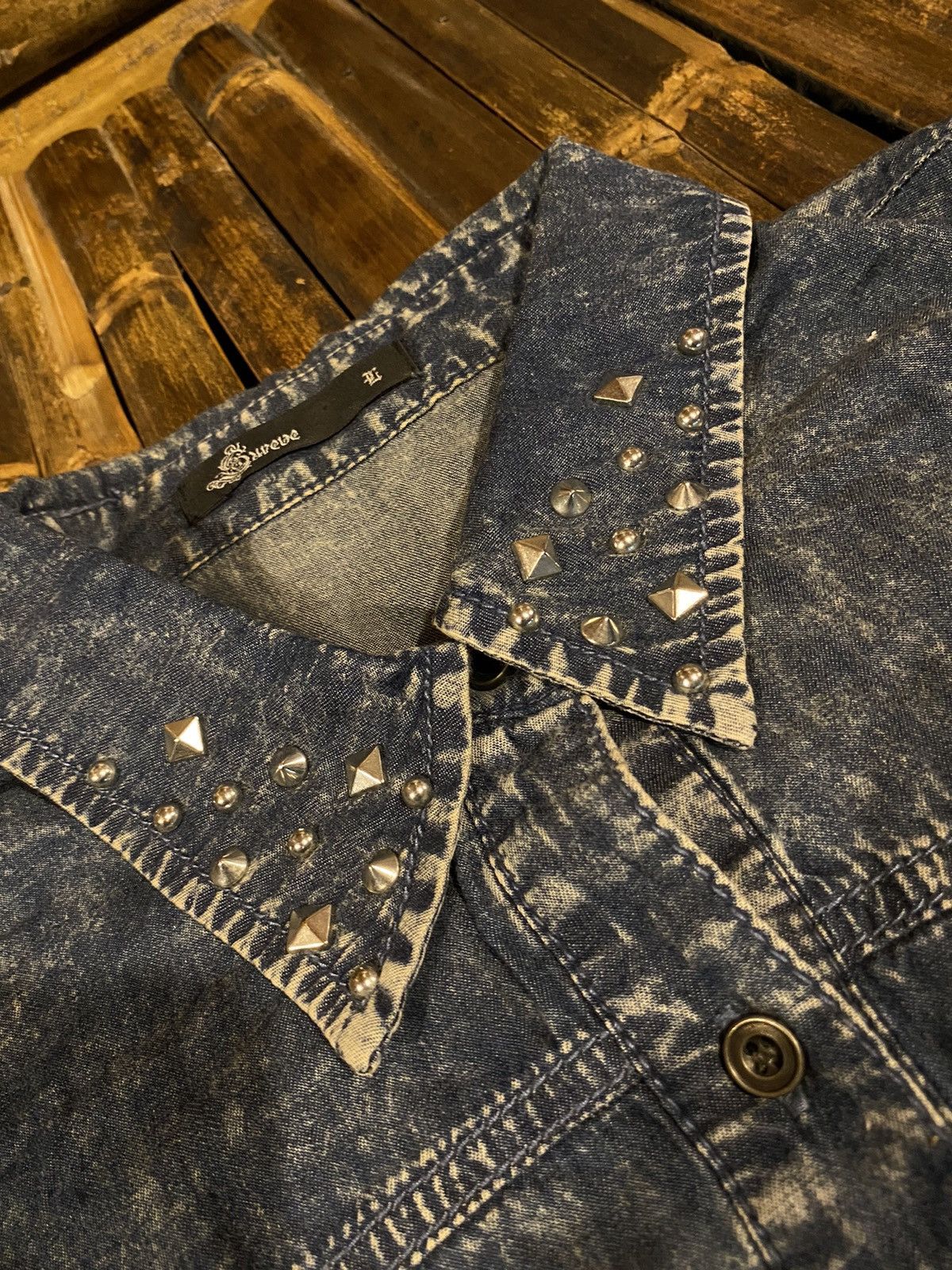 Japanese Brand SUDEWE PUNK STYLE SHIRT Size US XL / EU 56 / 4 - 3 Thumbnail