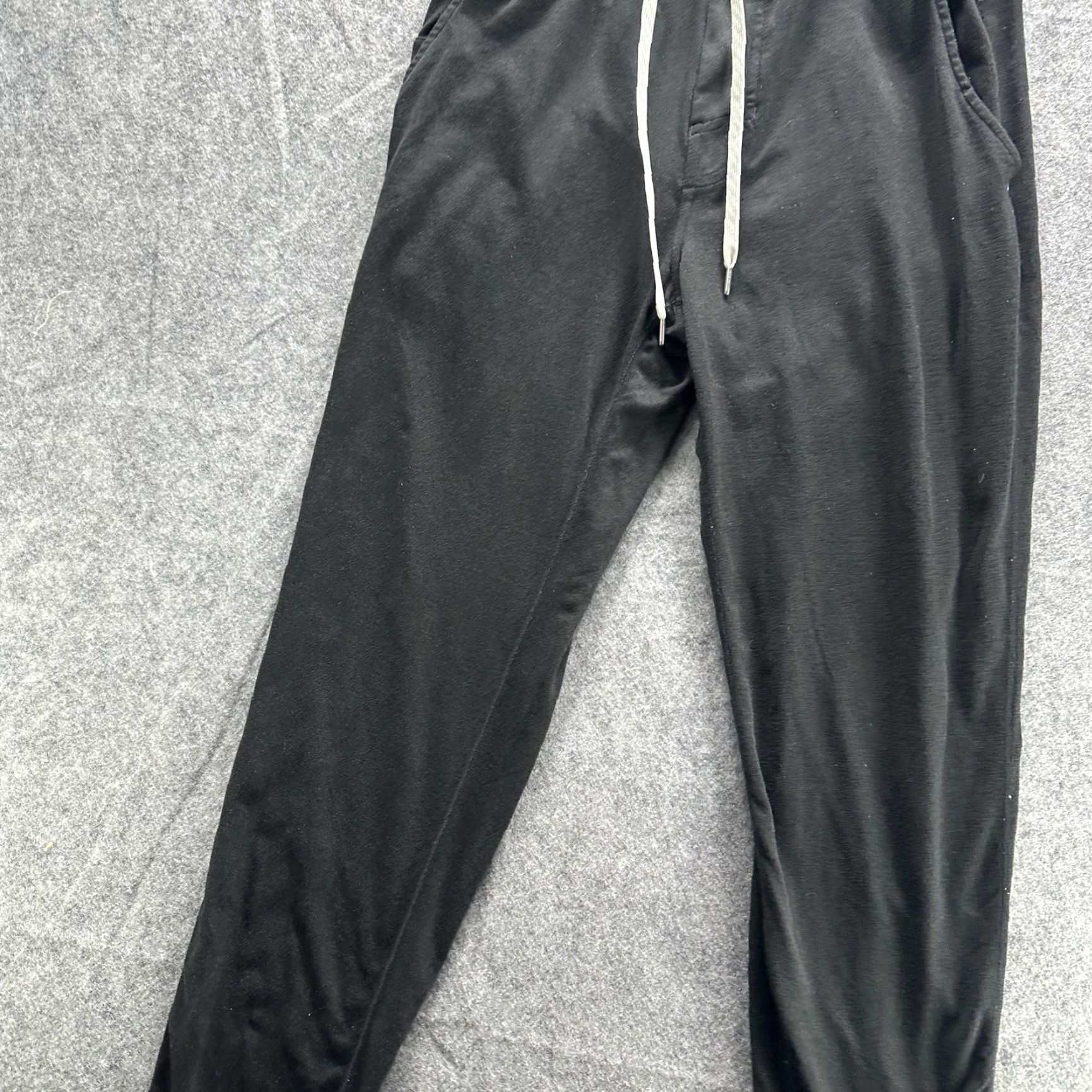 Vuori VUORI Jogger Pants Mens Small Black Performance Elastic Waist Lounge Athletic Size US 29 - 5 Thumbnail