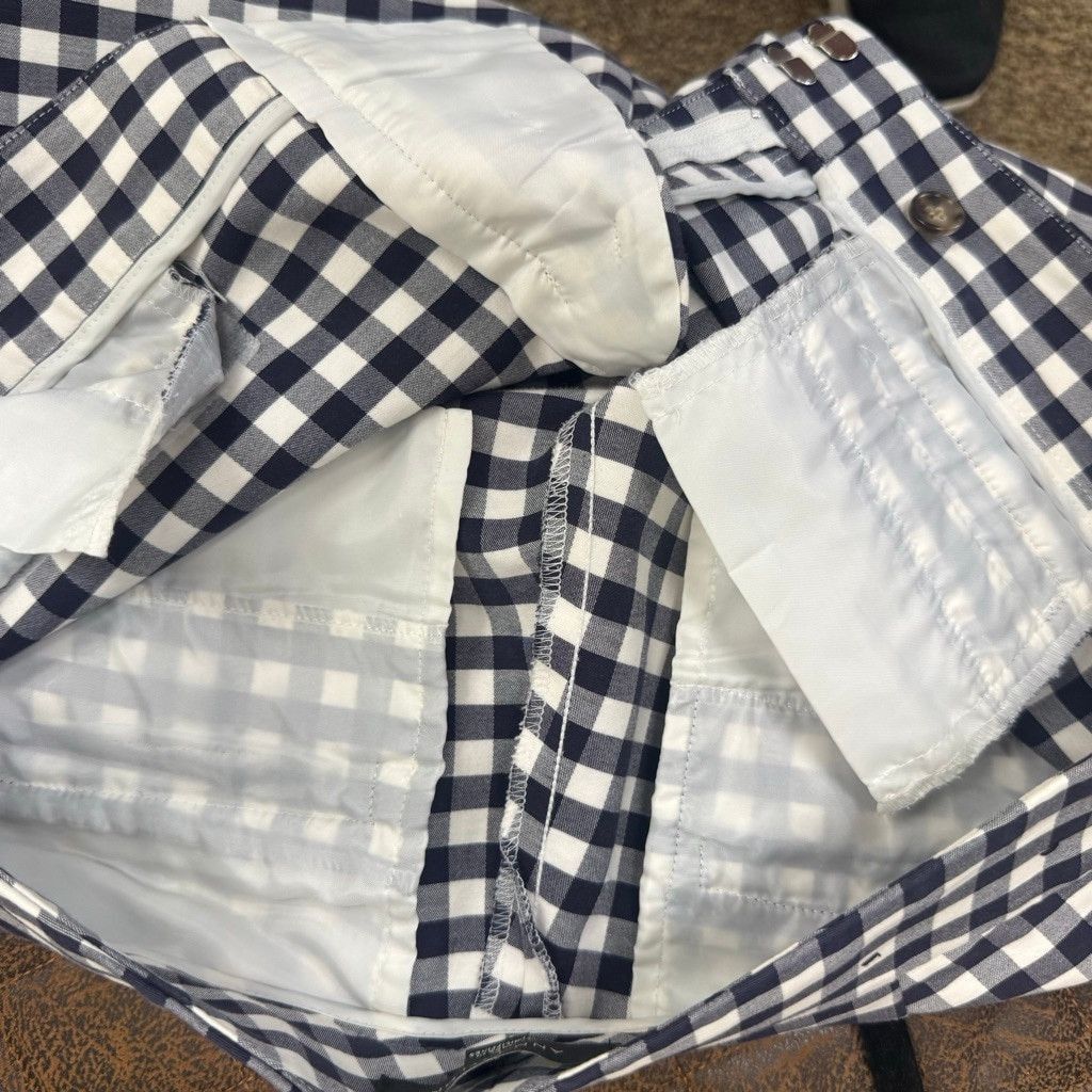 Ann Taylor Women's Ann Taylor Black White Gingham Cropped Pants Size 2 Size 26" / US 2 / IT 38 - 5 Thumbnail