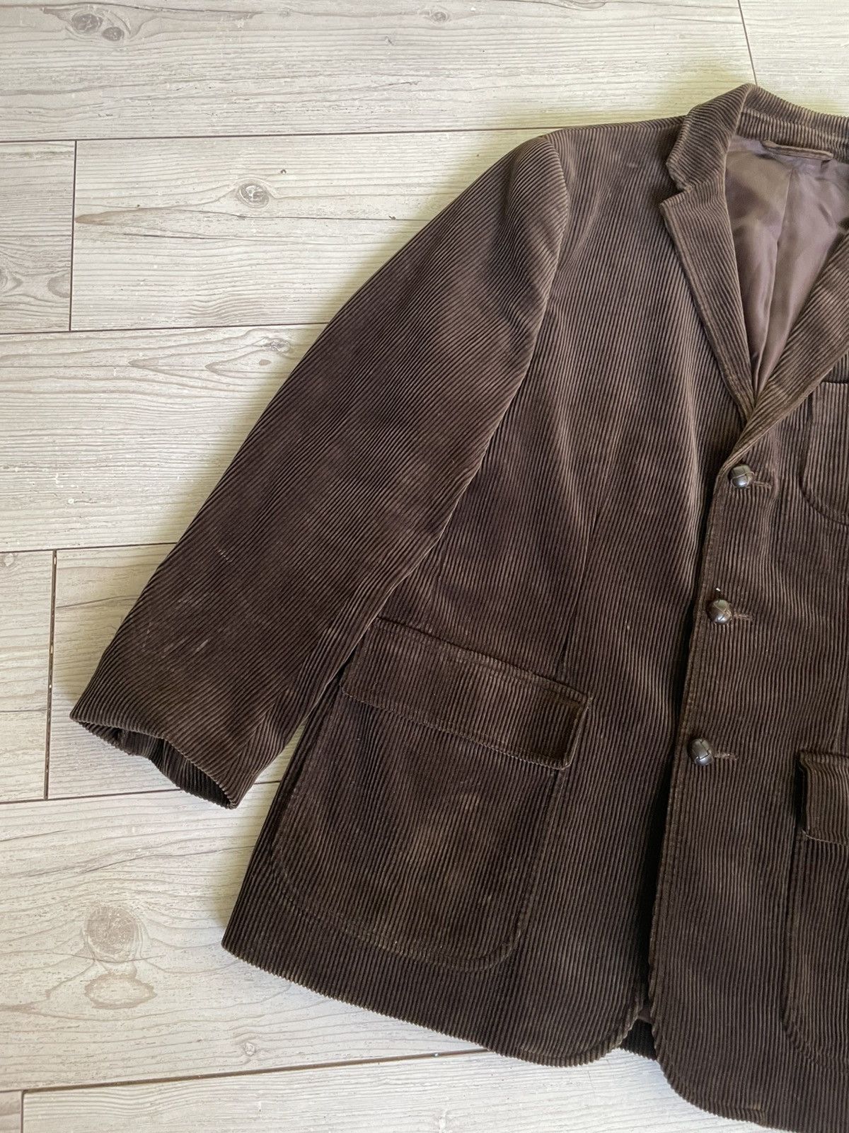 Polo Ralph Lauren × Vintage Polo Ralph Lauren Corduroy Blazer Size 44R - 6 Thumbnail