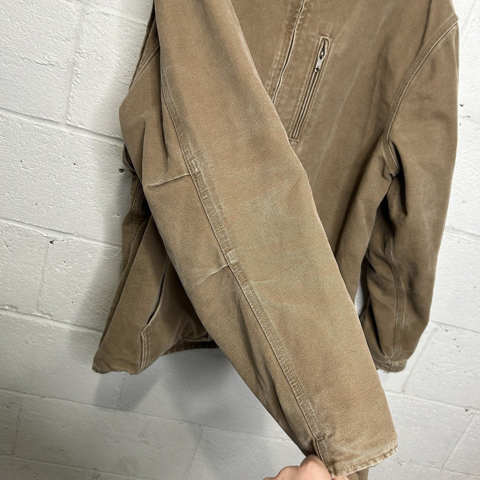 Carhartt Vintage Carhartt Sherpa-Lined Muskegon “Frontier Brown” Size US L / EU 52-54 / 3 - 5 Thumbnail