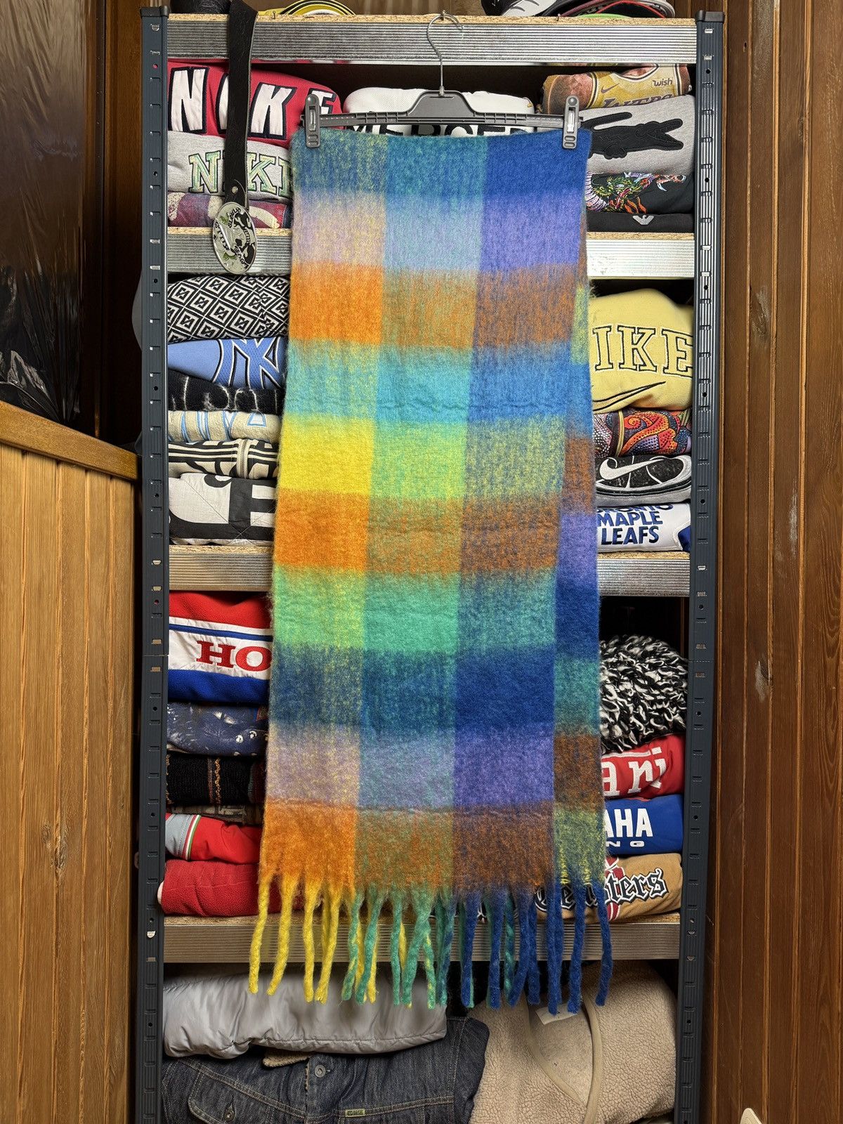 Acne Studios Acne Studios Big Logo Scarf Size ONE SIZE - 2 Thumbnail