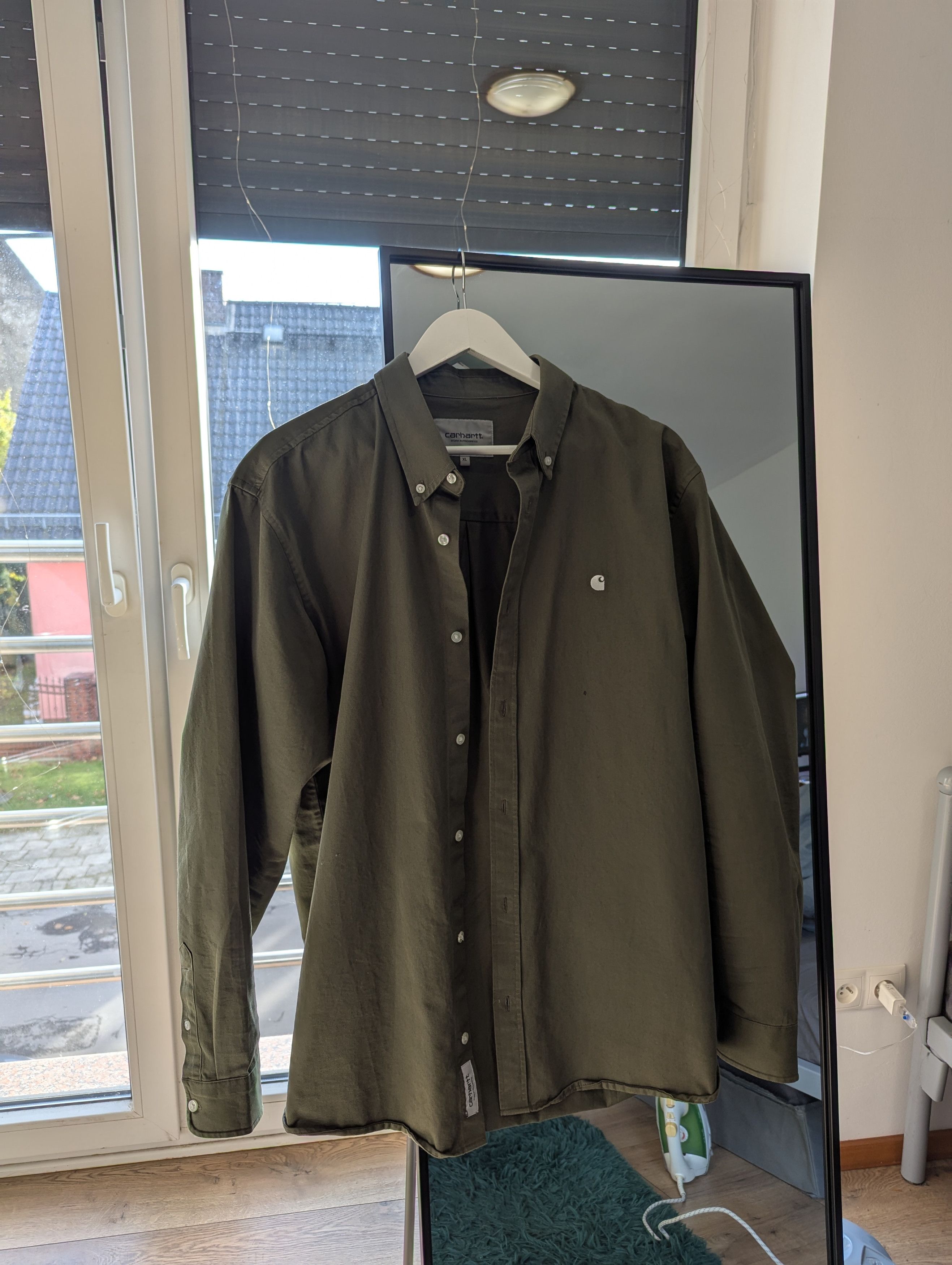 Carhartt shirt Madison Khaki Regular Fit
