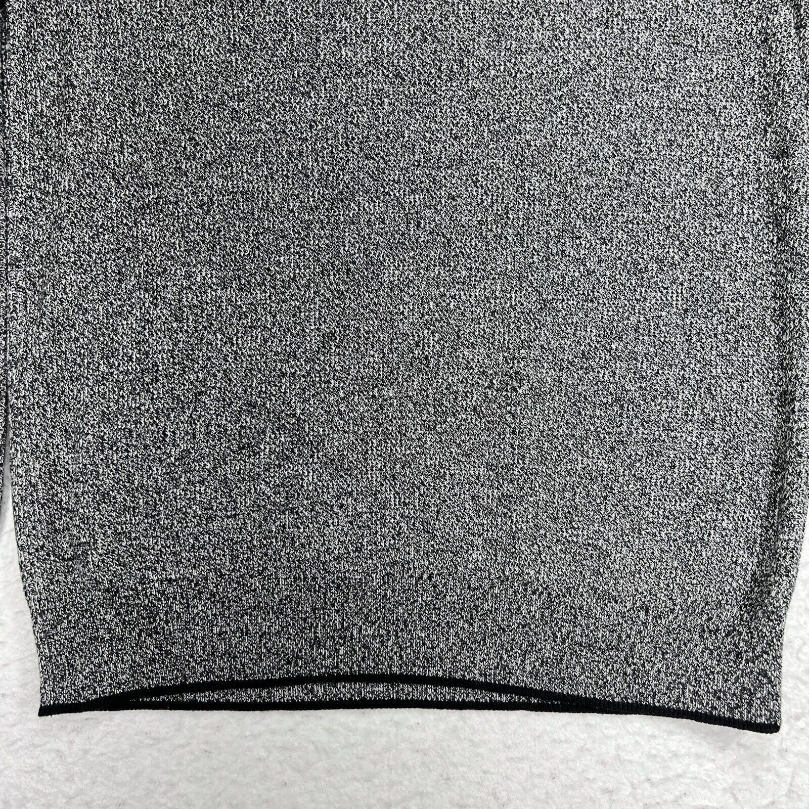 Forever 21 Forever 21 Heather Gray Black Long Sleeve Knit Sweater Size US S / EU 44-46 / 1 - 9 Thumbnail