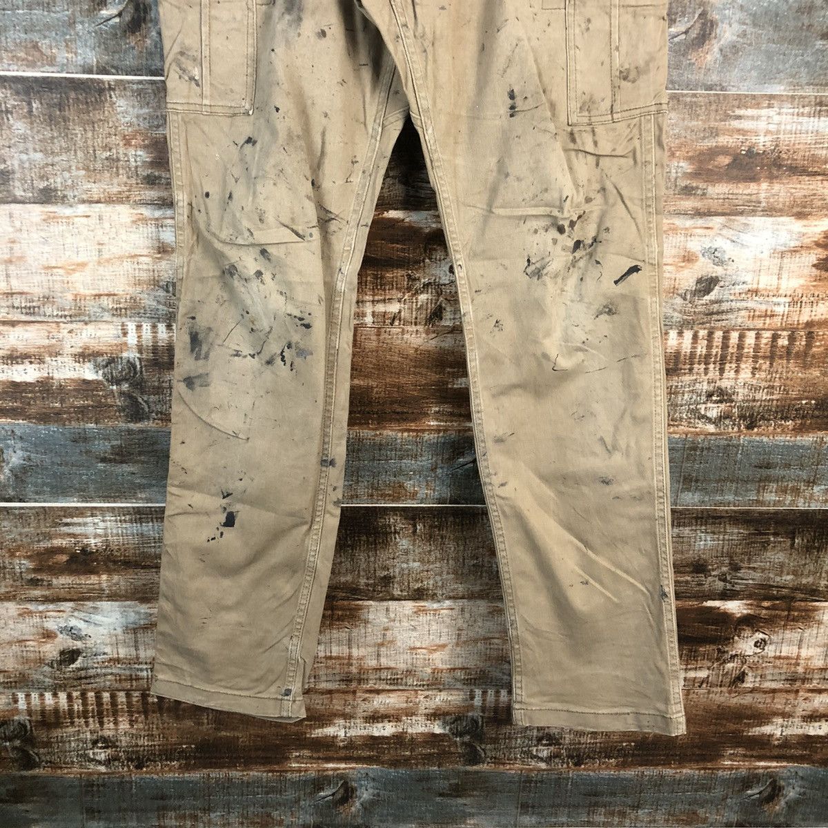 Japanese Brand DLL Gladiotor Brown Cargo Multpocket Pants #C111 Size US 33 - 6 Thumbnail
