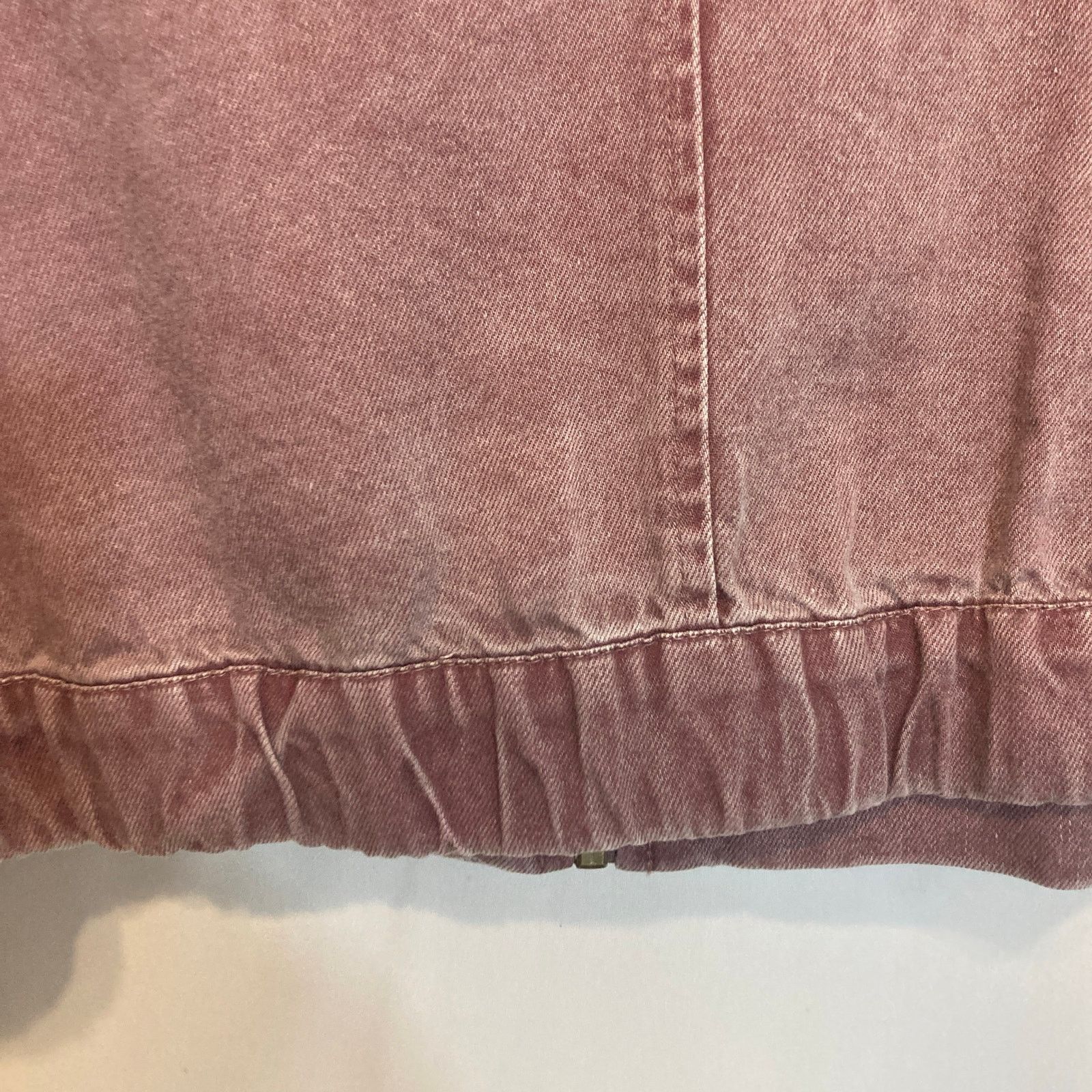 Other Jane and Delancey Lyocell Dusty Rose Full Zip Bomber Jacket Size M / US 6-8 / IT 42-44 - 10 Thumbnail