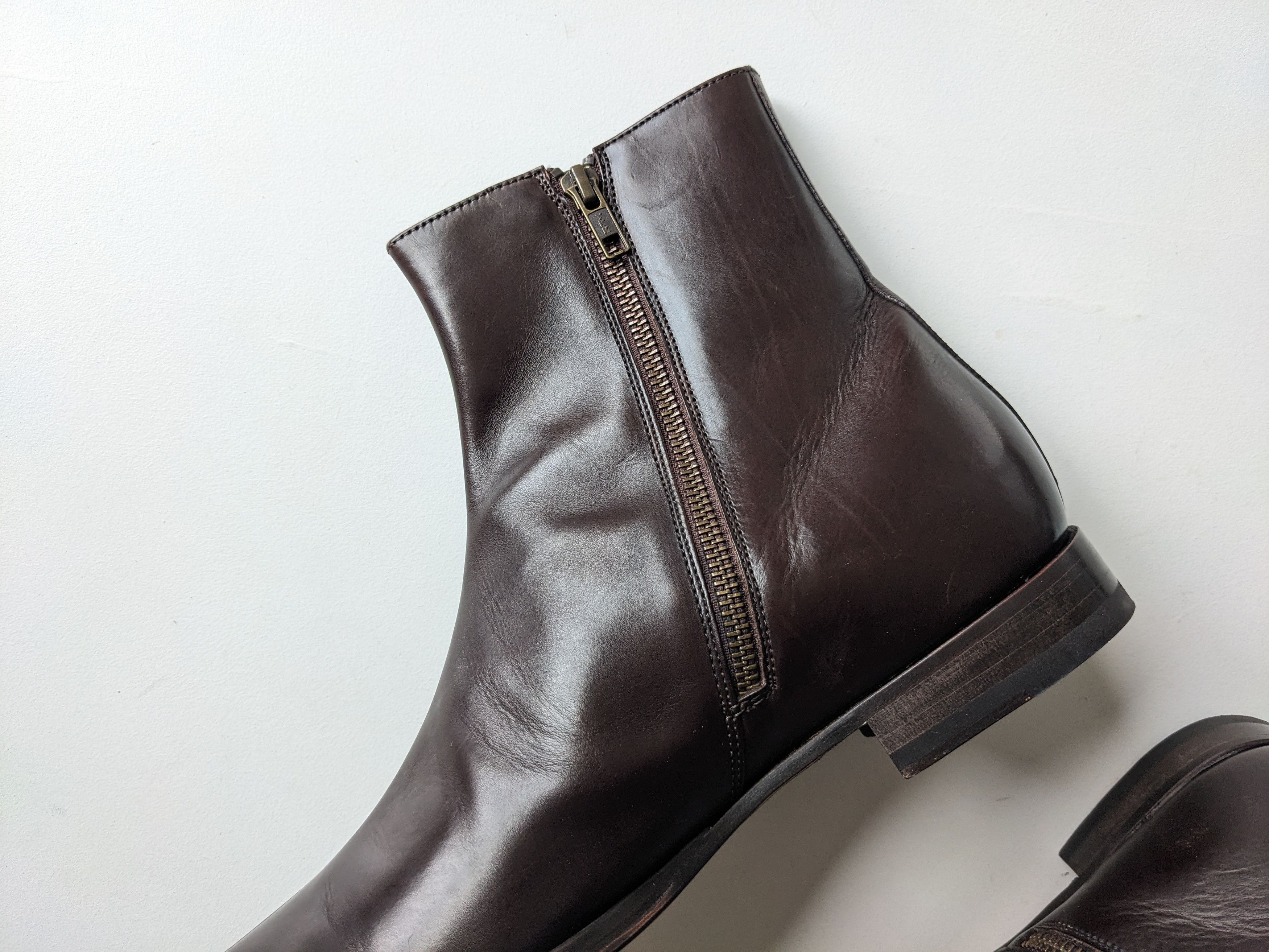 Paul Smith Paul Smith Reeves Chelsea Boots - Dark Brown Leather Size US 9.5 / EU 42-43 - 18 Thumbnail