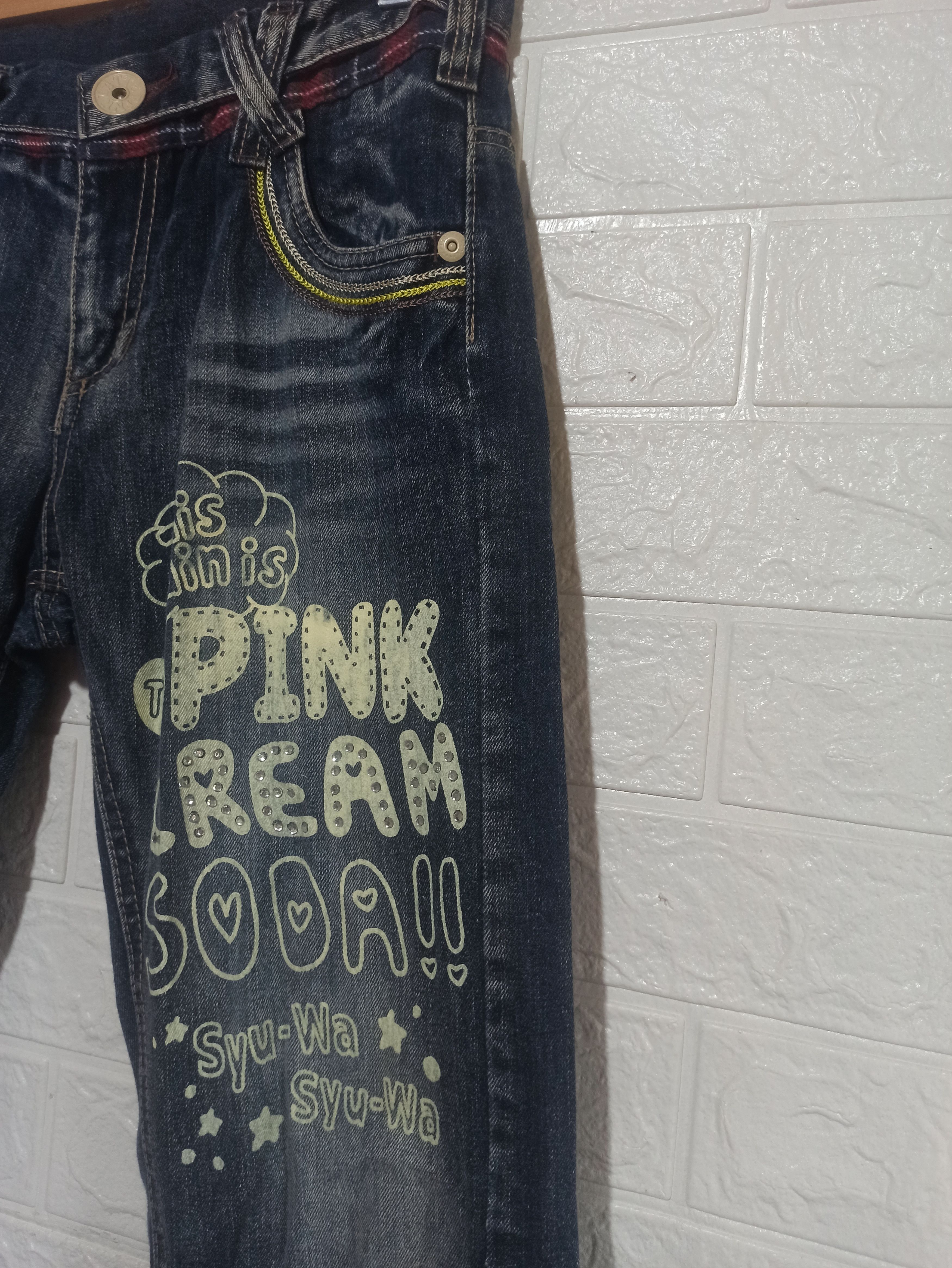 Japanese Brand Pink Latte Jeans Pants Size 30" / US 8 / IT 44 - 4 Thumbnail