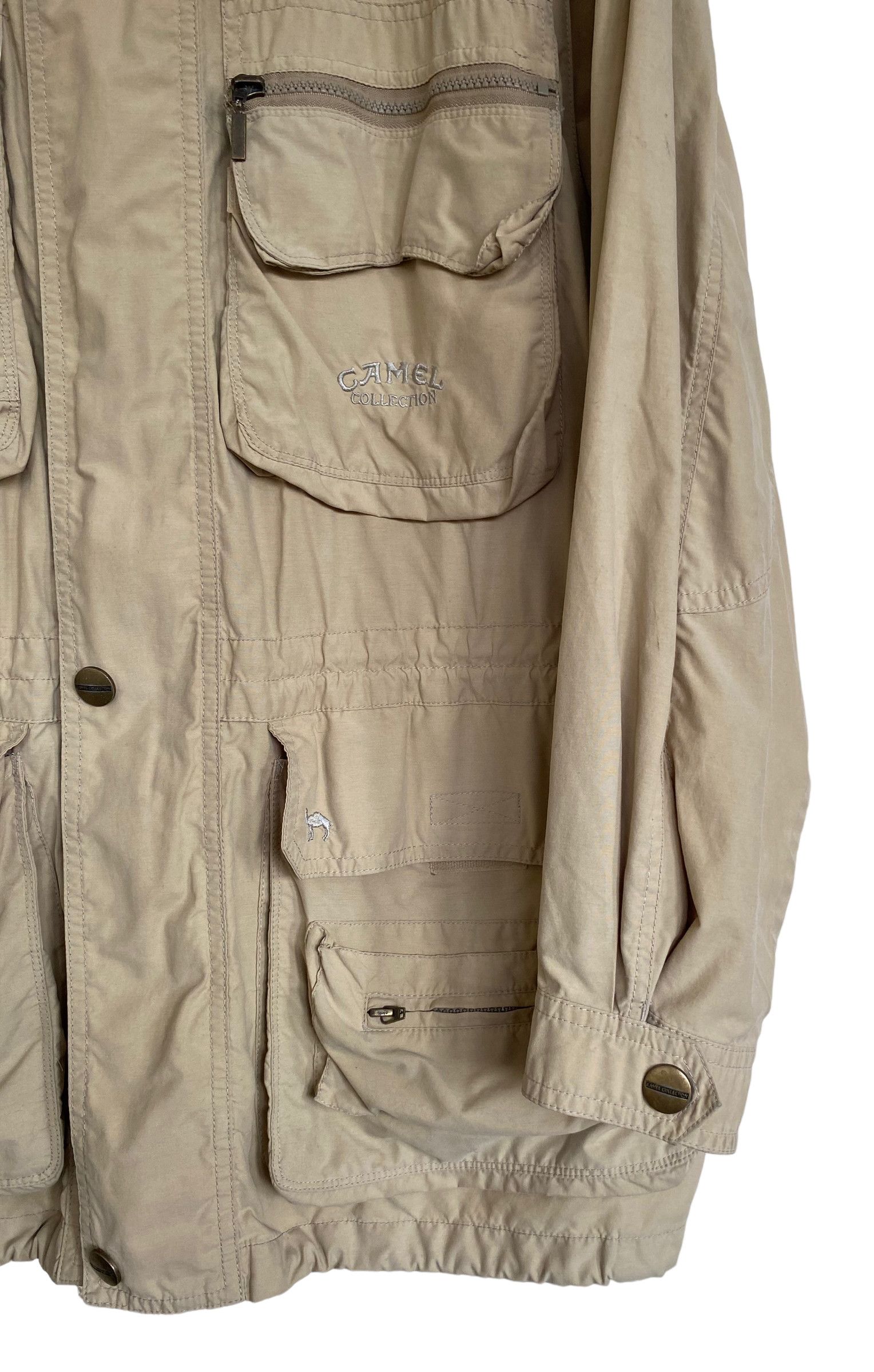 Camel × Vintage Camel Collection vintage cargo windbreaker Size US XL / EU 56 / 4 - 3 Thumbnail