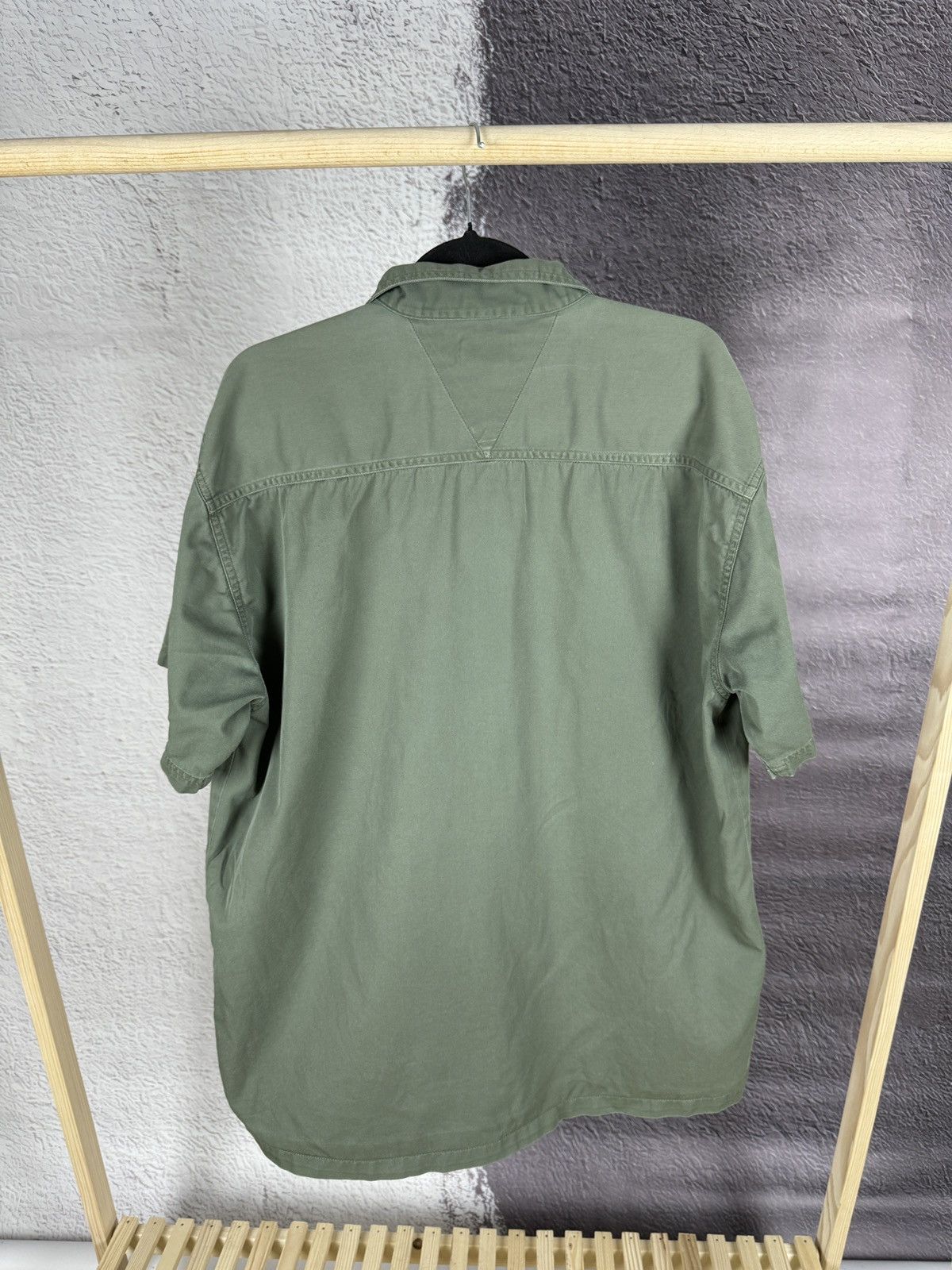 Dickies × Vintage Dickies vintage rare logo workwear short sleeve shirt chore Size US L / EU 52-54 / 3 - 12 Thumbnail