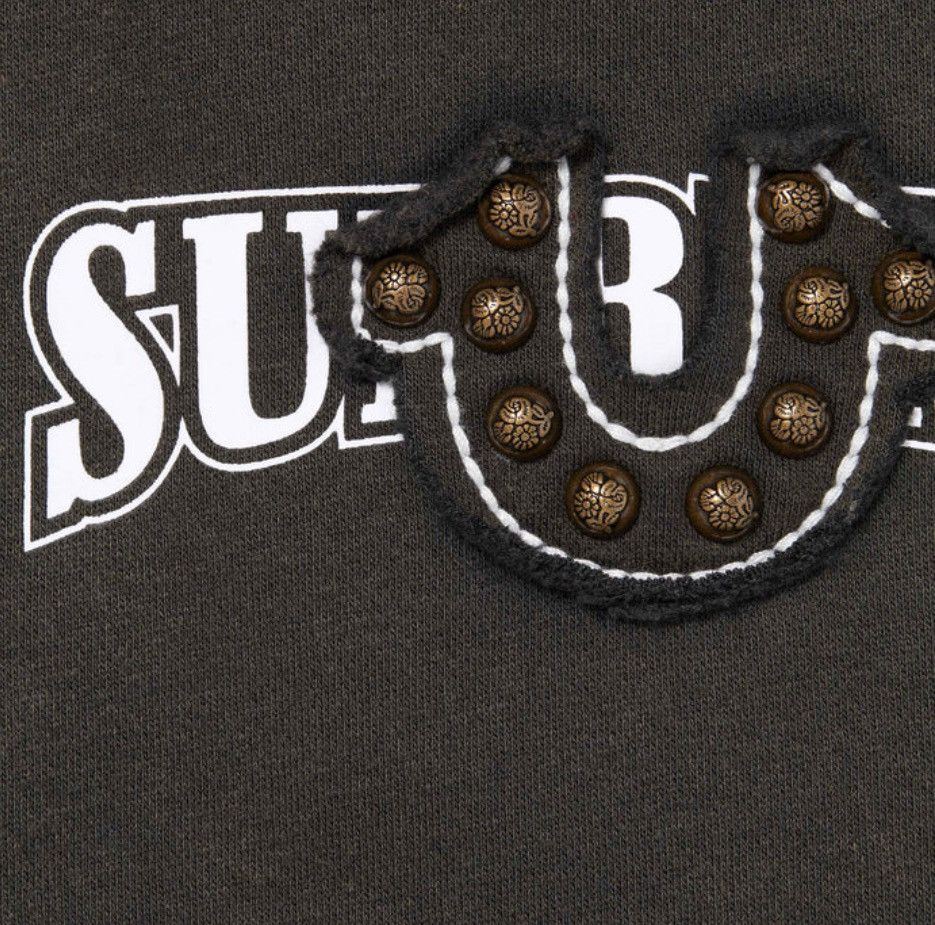 Supreme × True Religion Supreme True Religion Sweatpants Black FW25 Size US 34 / EU 50 - 3 Thumbnail