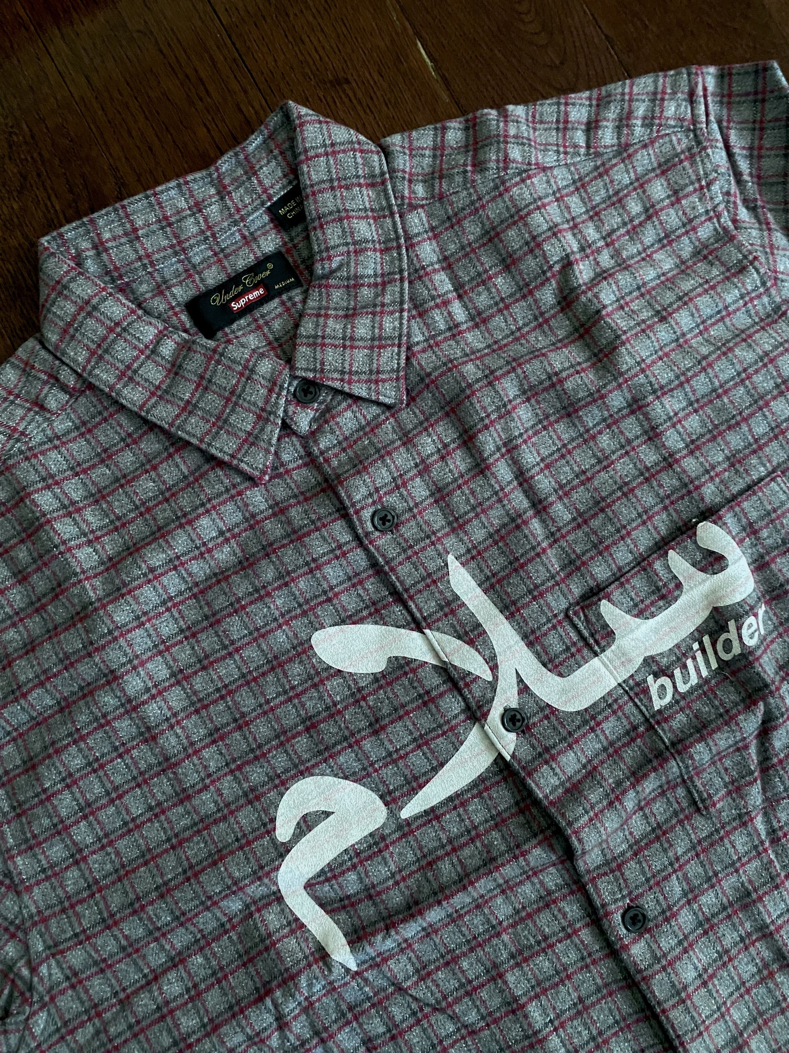 Supreme × Undercover S/S Flannel Shirt SS23 Size US M / EU 48-50 / 2 - 2 Thumbnail