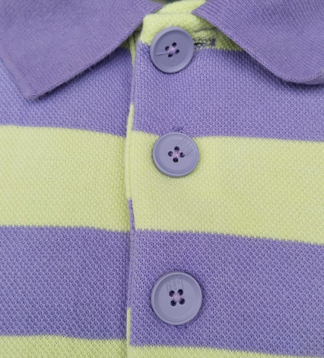 Cartoon Network Tom And Jerry Stripe Long Sleeve Polo Shirt Size US M / EU 48-50 / 2 - 5 Thumbnail