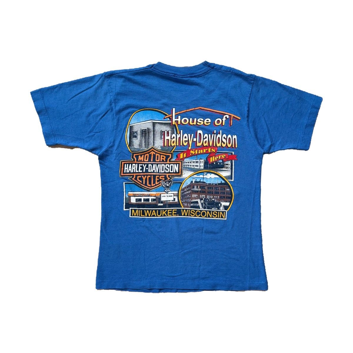 Harley Davidson × Vintage Harley-Davidson Eagles Tee Size US S / EU 44-46 / 1 - 2 Thumbnail