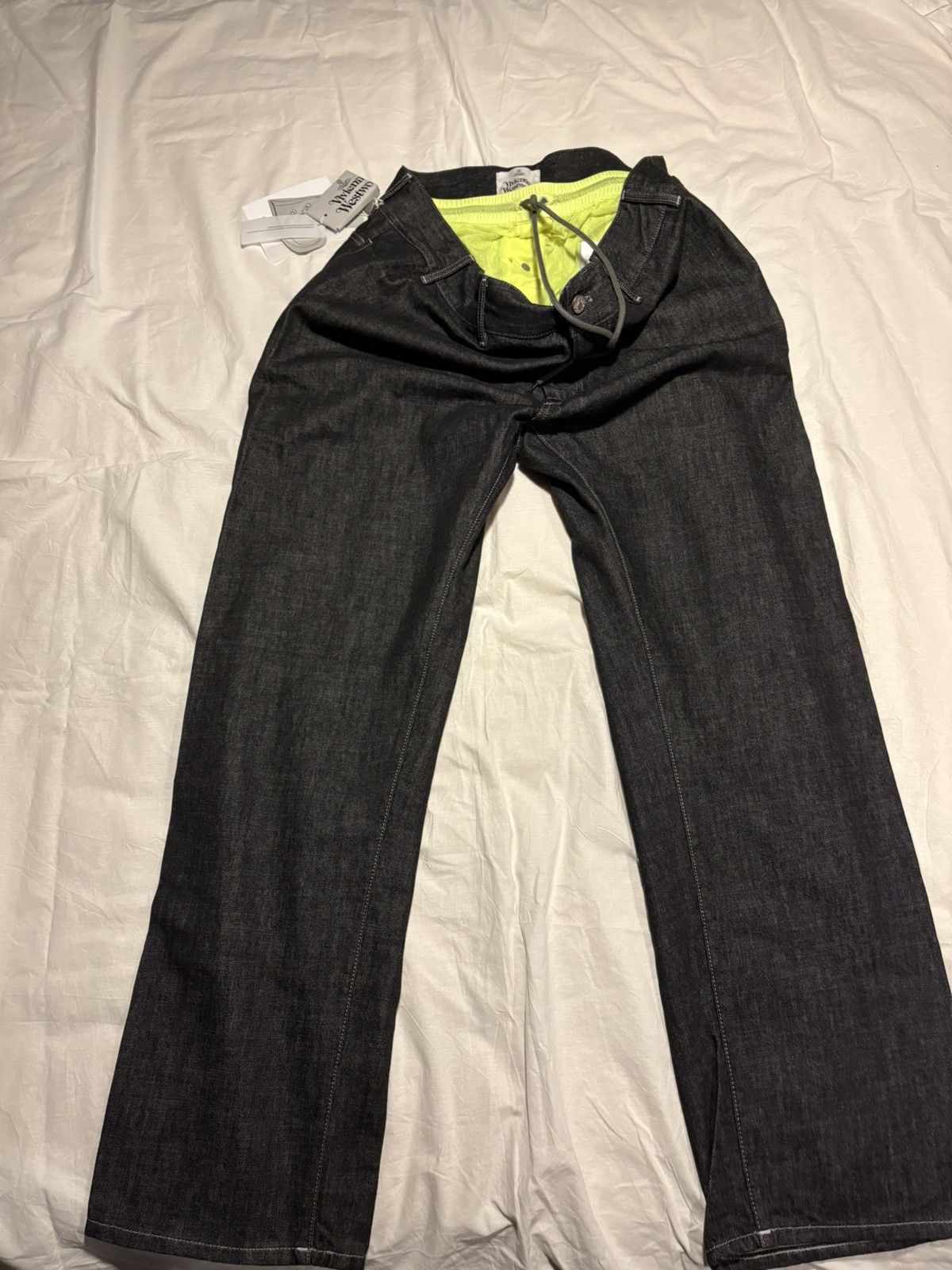 Vivienne Westwood Vivienne Westwood Wreck demin pants with shorts underneath. Size US 33 - 4 Thumbnail