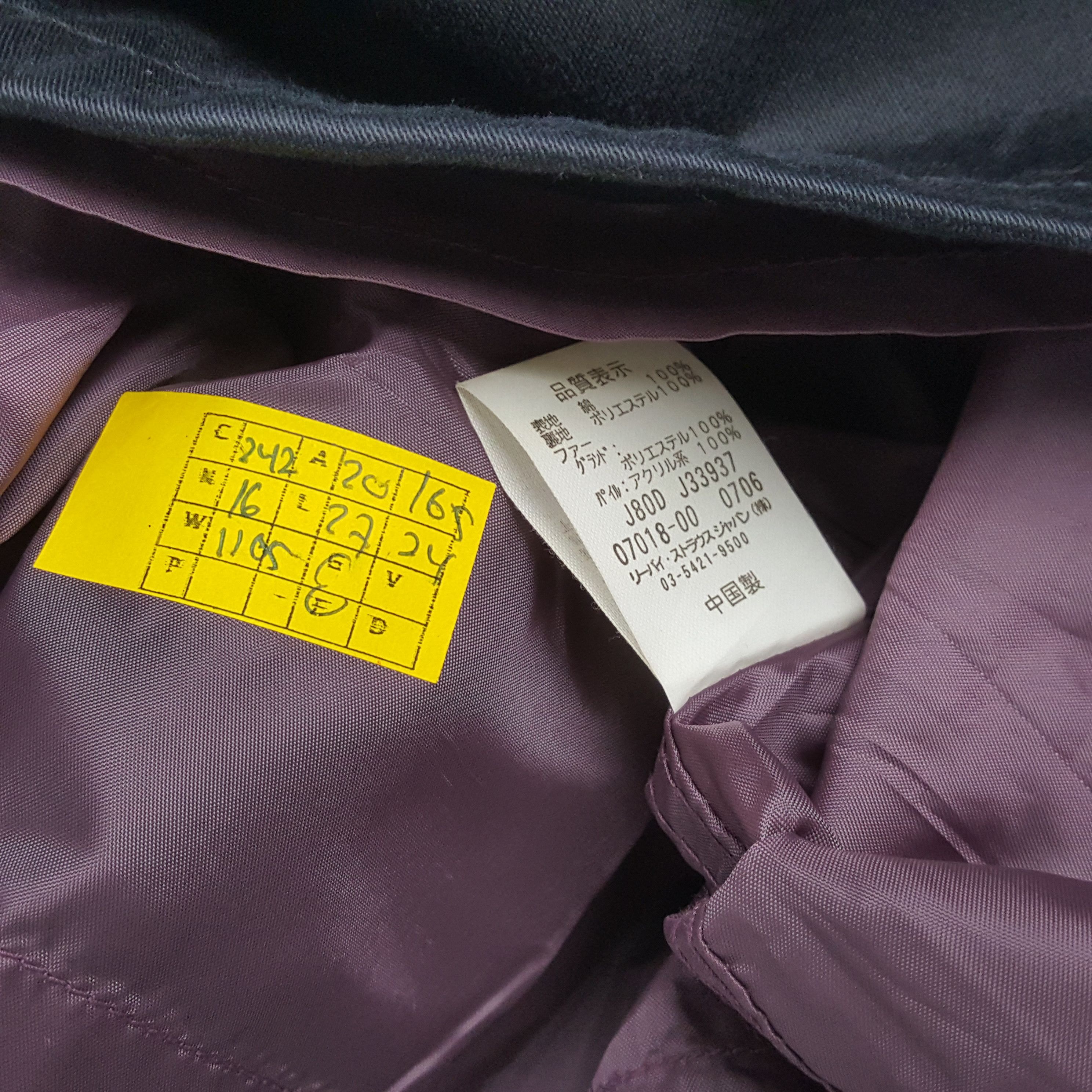 Levi's × Levi's Vintage Clothing × Vintage Vintage LEVI'S American Brand Black Pocket Jacket Size US S / EU 44-46 / 1 - 6 Thumbnail