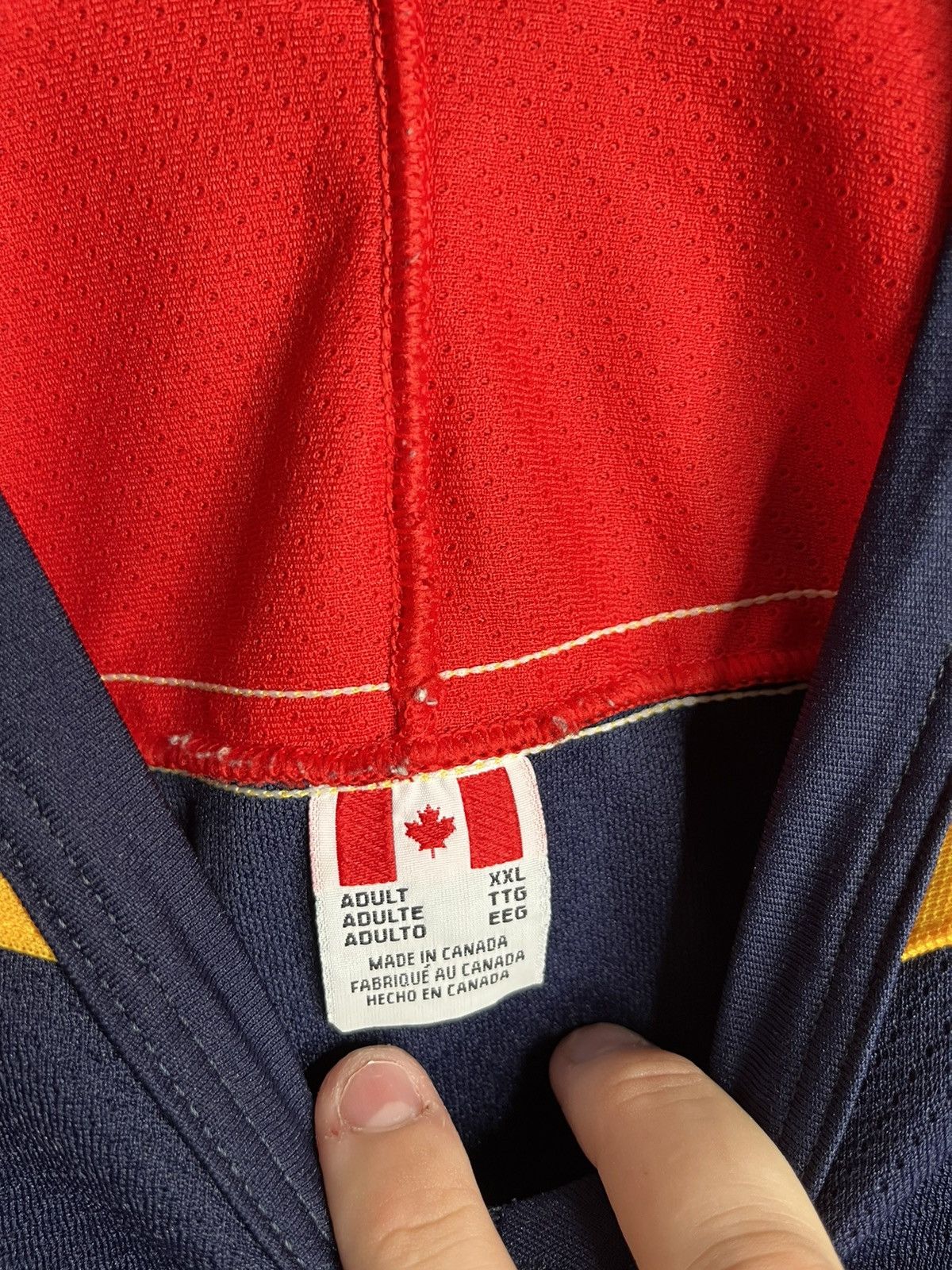 NHL × Vintage Vintage 90s CCM Florida panthers blank jersey Size US XXL / EU 58 / 5 - 4 Thumbnail