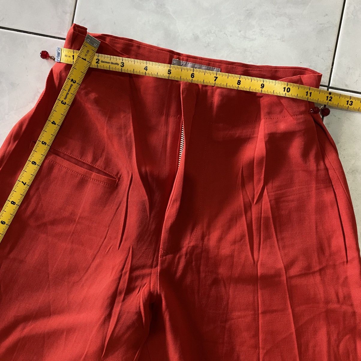 Yohji Yamamoto Yohji Yamamoto Red Pants Runaway Archive Japanese Luxury Size 22" - 15 Thumbnail