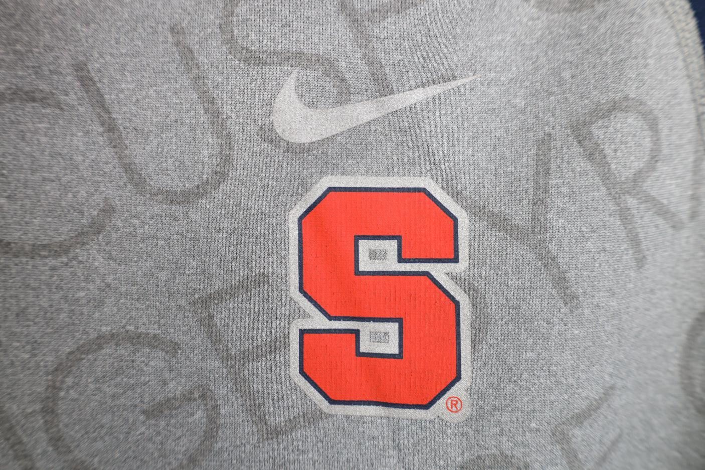 Nike Nike Therma Fit Syracuse University Hoodie Sweatshirt Raglan Size S / US 4 / IT 40 - 4 Thumbnail