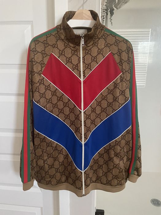 Gucci monogram track outlet jacket