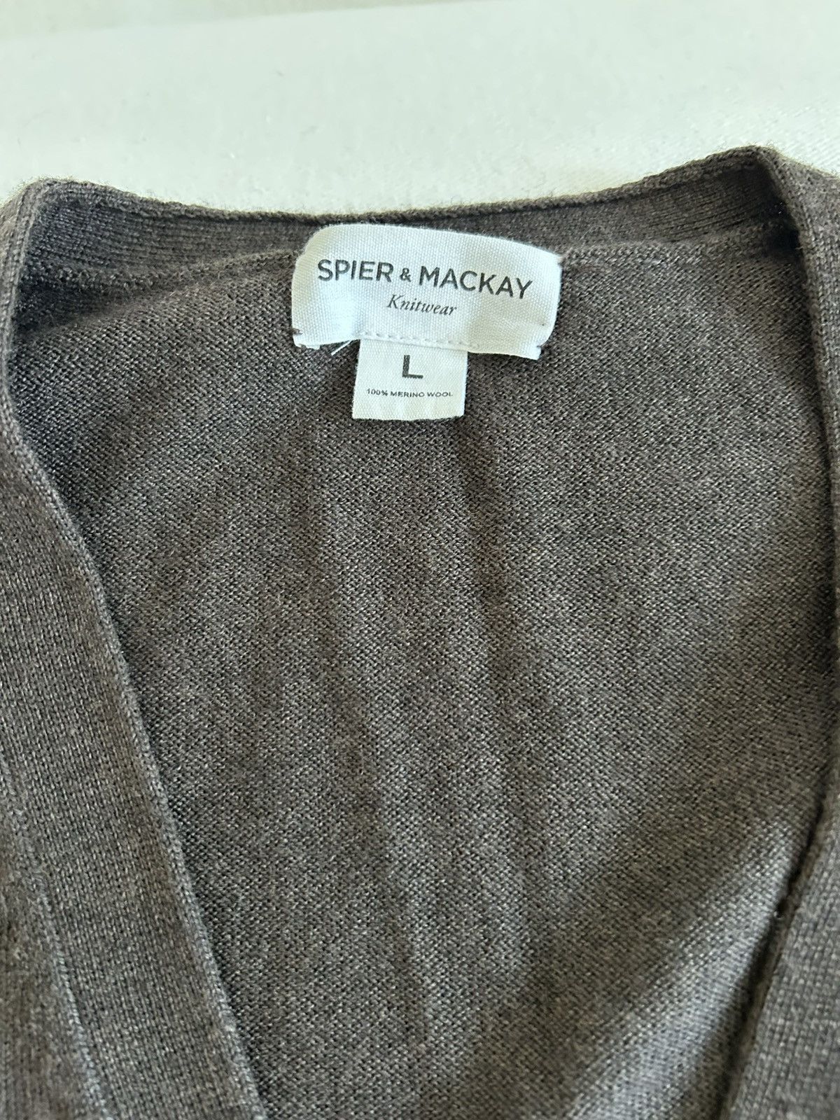 Spier & Mackay Brown spier Mackay cardigan Size US L / EU 52-54 / 3 - 2 Thumbnail