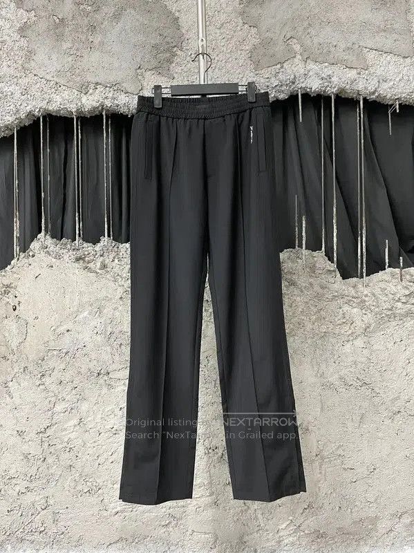 Valentino Valentino Black Embroidered Casual Trousers . Size US 30 / EU 46 - 1 Thumbnail