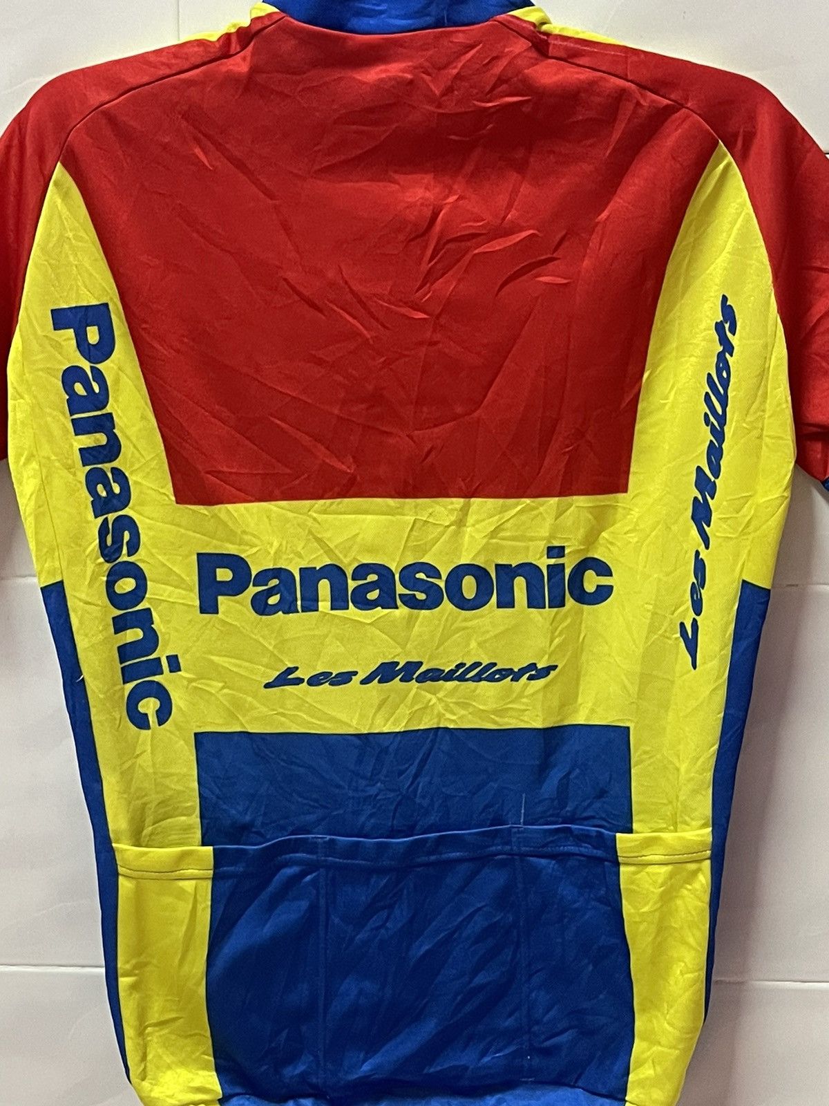 Japanese Brand × Vintage Vintage Panasonic Les Maillots Cycling Jersey Very Rare🔥🔥 Size US M / EU 48-50 / 2 - 5 Thumbnail