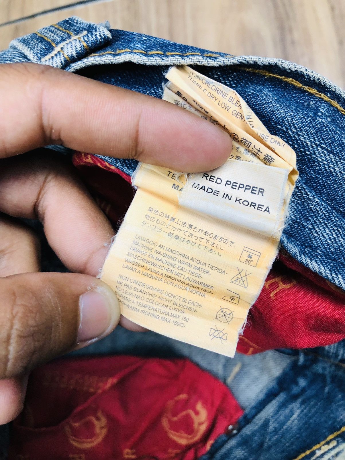 Other Red Pepper Jeans (33) Size US 30 / EU 46 - 17 Thumbnail