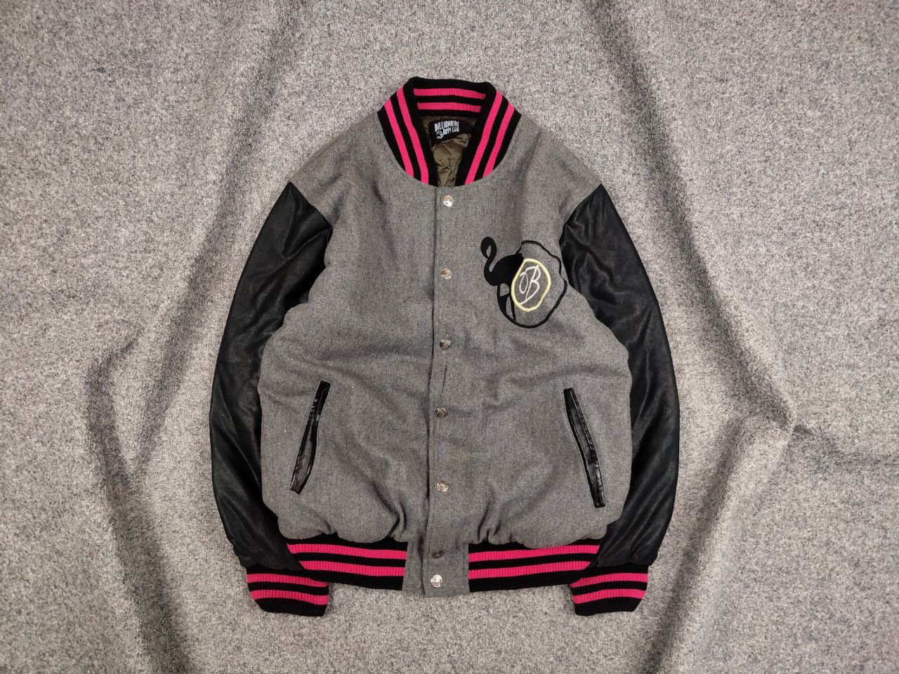 Japanese Brand Vintage Billionaire Boys Club Logo Varsity Bomber Jacket Size L / US 10 / IT 46 - 1 Thumbnail