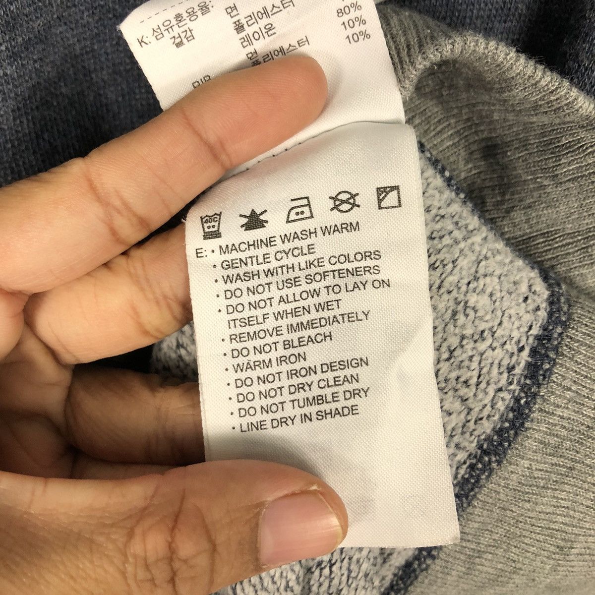 Nike 📌Vintage Nike Big Swoosh Sweatshirt Rich Blue Pull Over Size US L / EU 52-54 / 3 - 18 Thumbnail