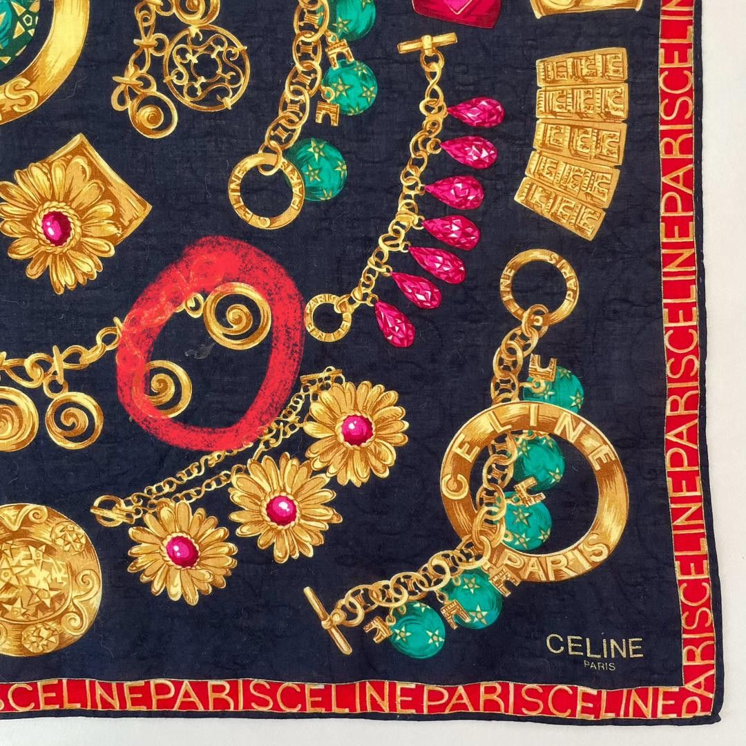 Celine Celine Handkerchief / Neckerchief / Bandana - 4251 Size ONE SIZE - 6 Thumbnail