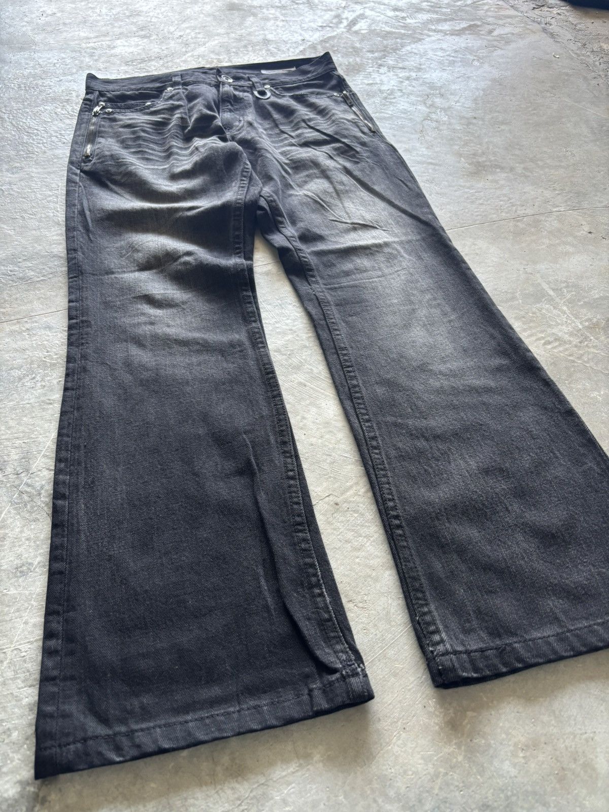 semanticdesign SICK FLARE SEMANTIC DESIGN WASHED FADE JAPANESE GRUNGE PUNK Size US 30 / EU 46 - 16 Thumbnail