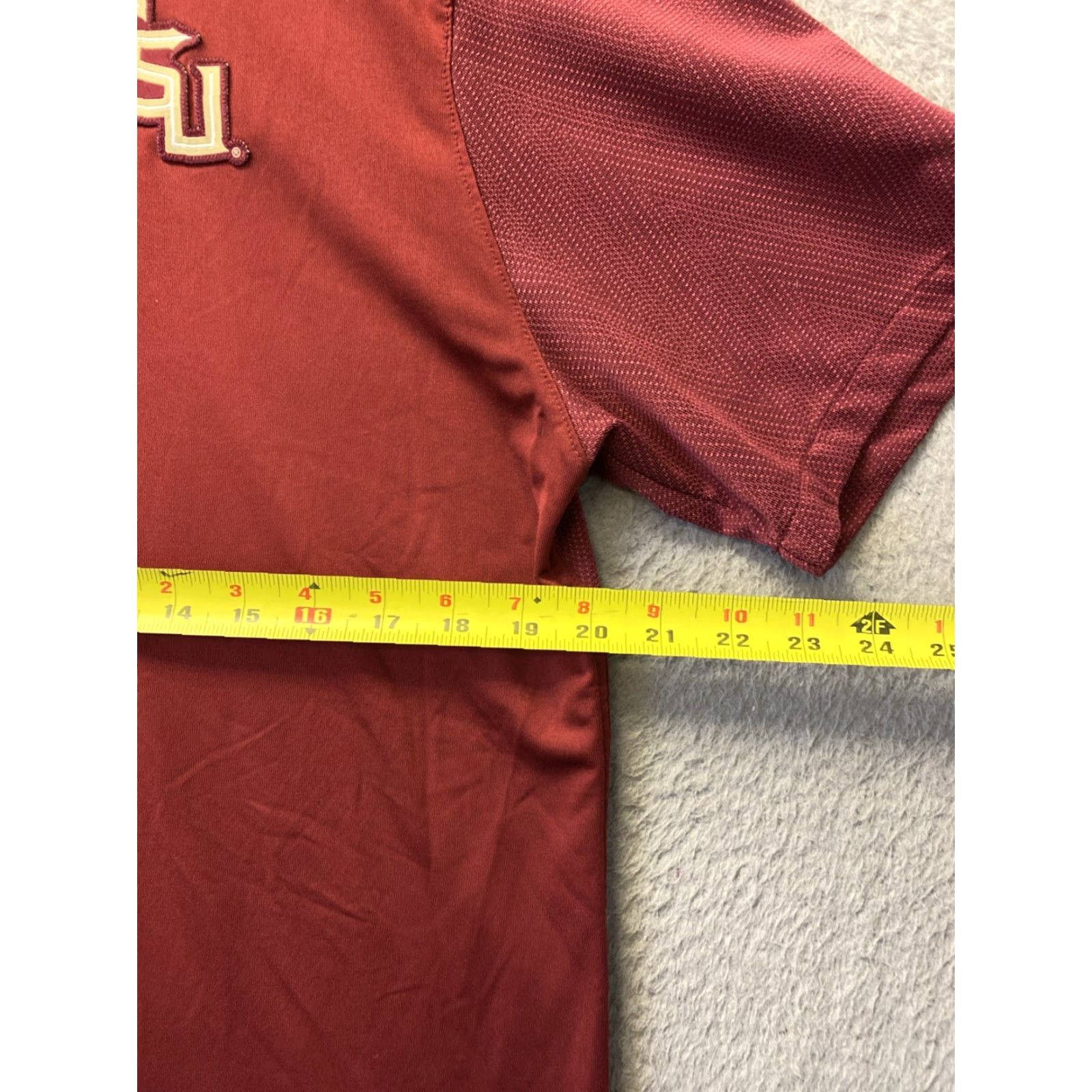 Nike Nike FSU Polo Shirt Mens L Short Sleeve Dri-Fit Red Florida State University Size US L / EU 52-54 / 3 - 6 Thumbnail