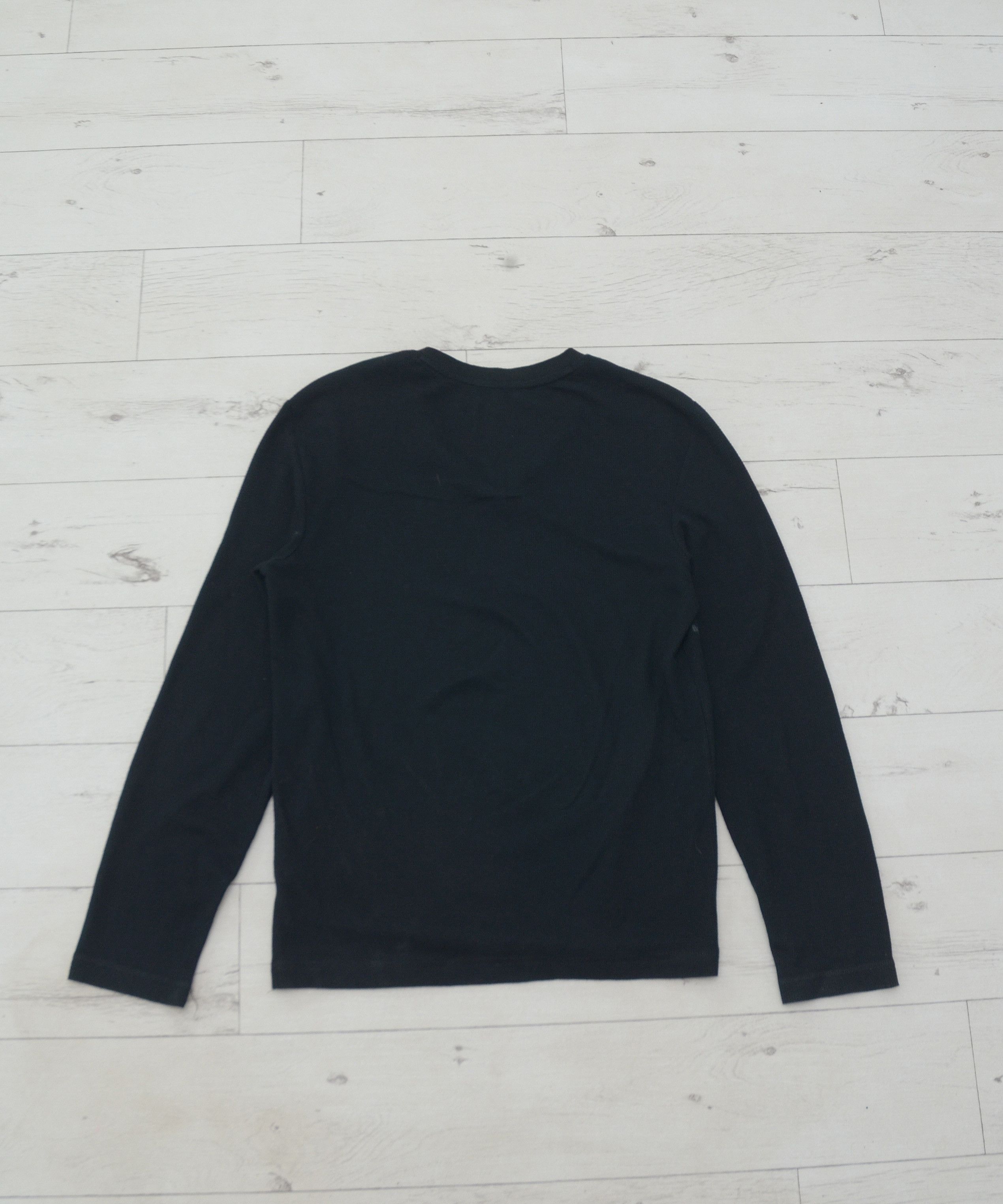 Armani Exchange × Vintage Vintage Armani Exchange A|X Black Long Sleeve Y2K Printed Size US S / EU 44-46 / 1 - 7 Thumbnail