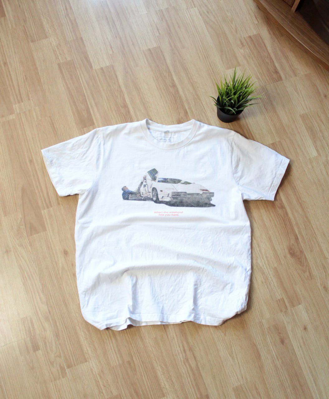 Vintage 🔥 Rare Wolf of Wall Street Car Hard Weekend Dicaprio Belford Size US XXL / EU 58 / 5 - 1 Thumbnail