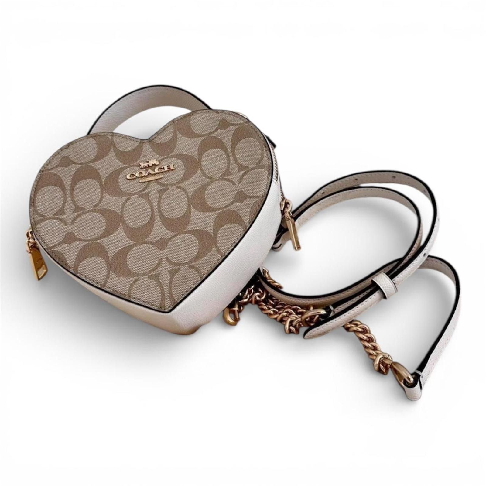 Coach Coach authentic coquette heart shaped shoulder bag Size ONE SIZE - 1 Thumbnail