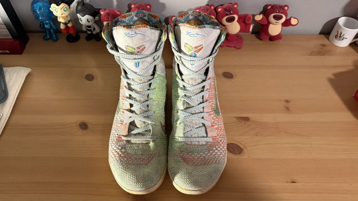 Nike Kobe 9 - WHAT THE - US Size 9 - NO BOX Size US 9 / EU 42 - 4 Thumbnail