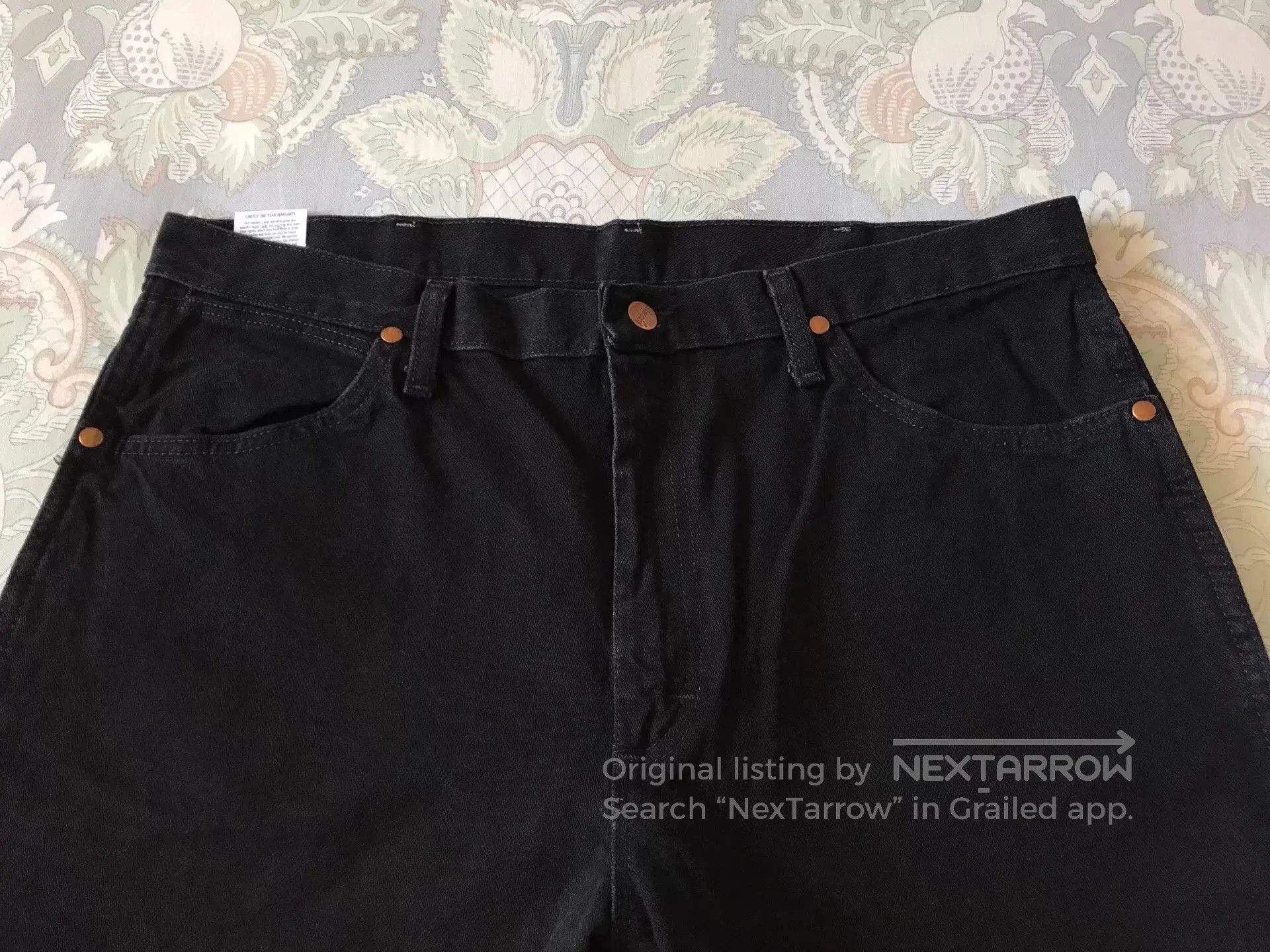 Wrangler Wrangler 13MWZ Black Jeans W36L30. Size US 36 / EU 52 - 4 Thumbnail