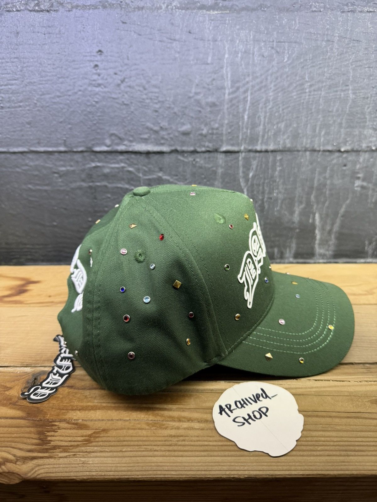 Other DANDY HATS 10 Year Anniversary GREEN / WHITE Snapback Size ONE SIZE - 7 Thumbnail