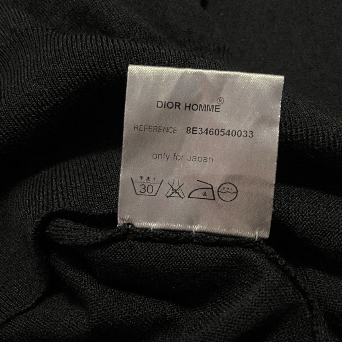 Dior Dior Homme S/S08 Kris Van Assche Distress Knitted Sweatshirt Size US S / EU 44-46 / 1 - 8 Thumbnail