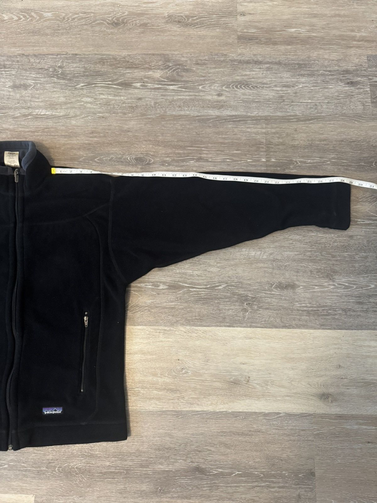 Patagonia × Vintage Black Patagonia zip up fleece Size US M / EU 48-50 / 2 - 3 Thumbnail